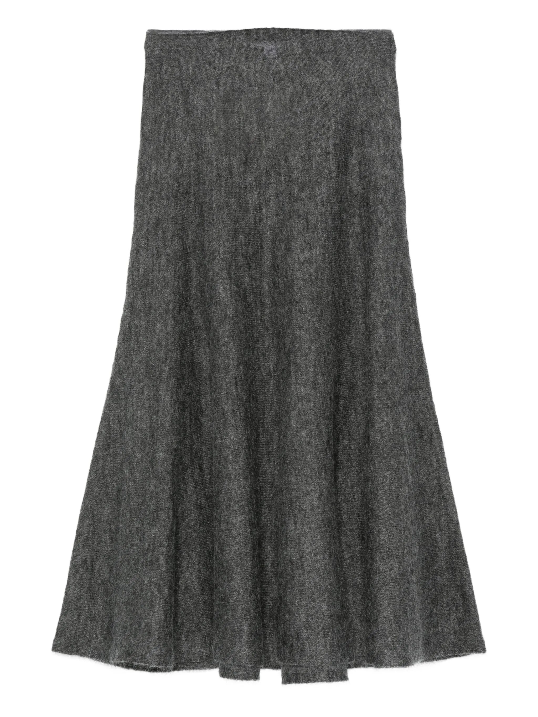 A-line midi skirt