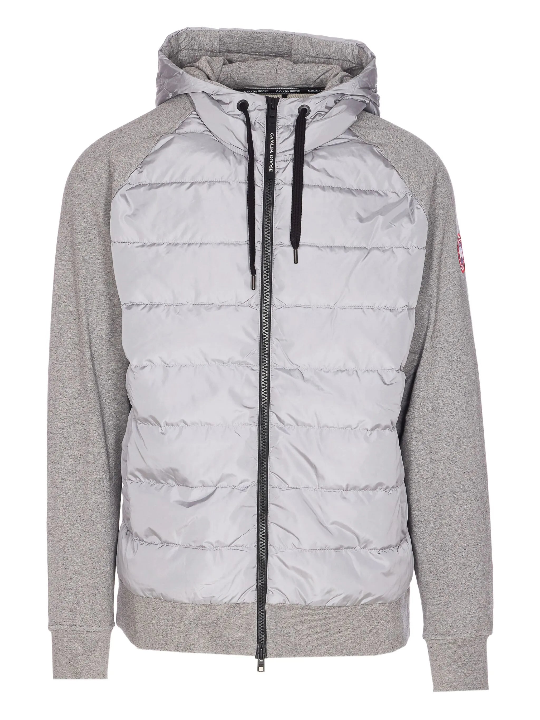logo-detail hooded jacket