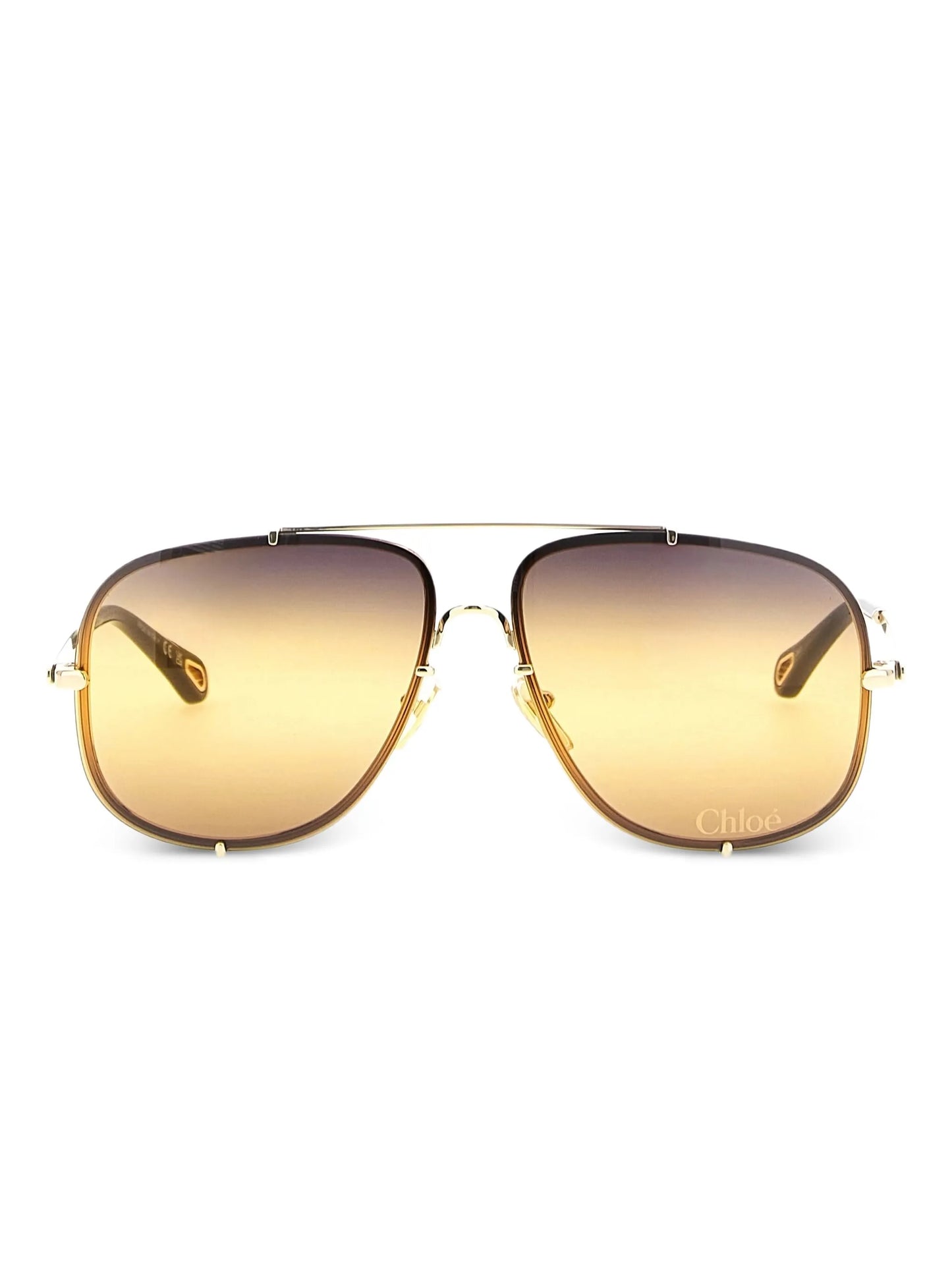 pilot-frame sunglasses