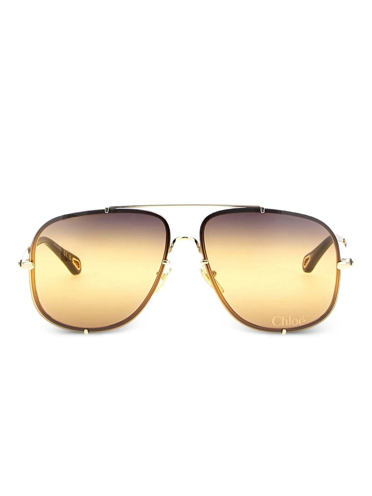 pilot-frame sunglasses