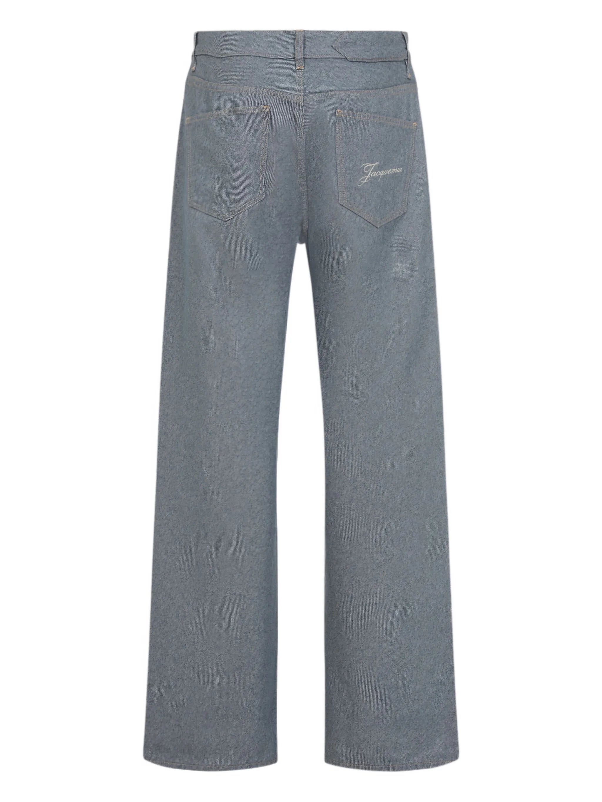 Nîmes embroidered-pocket jeans