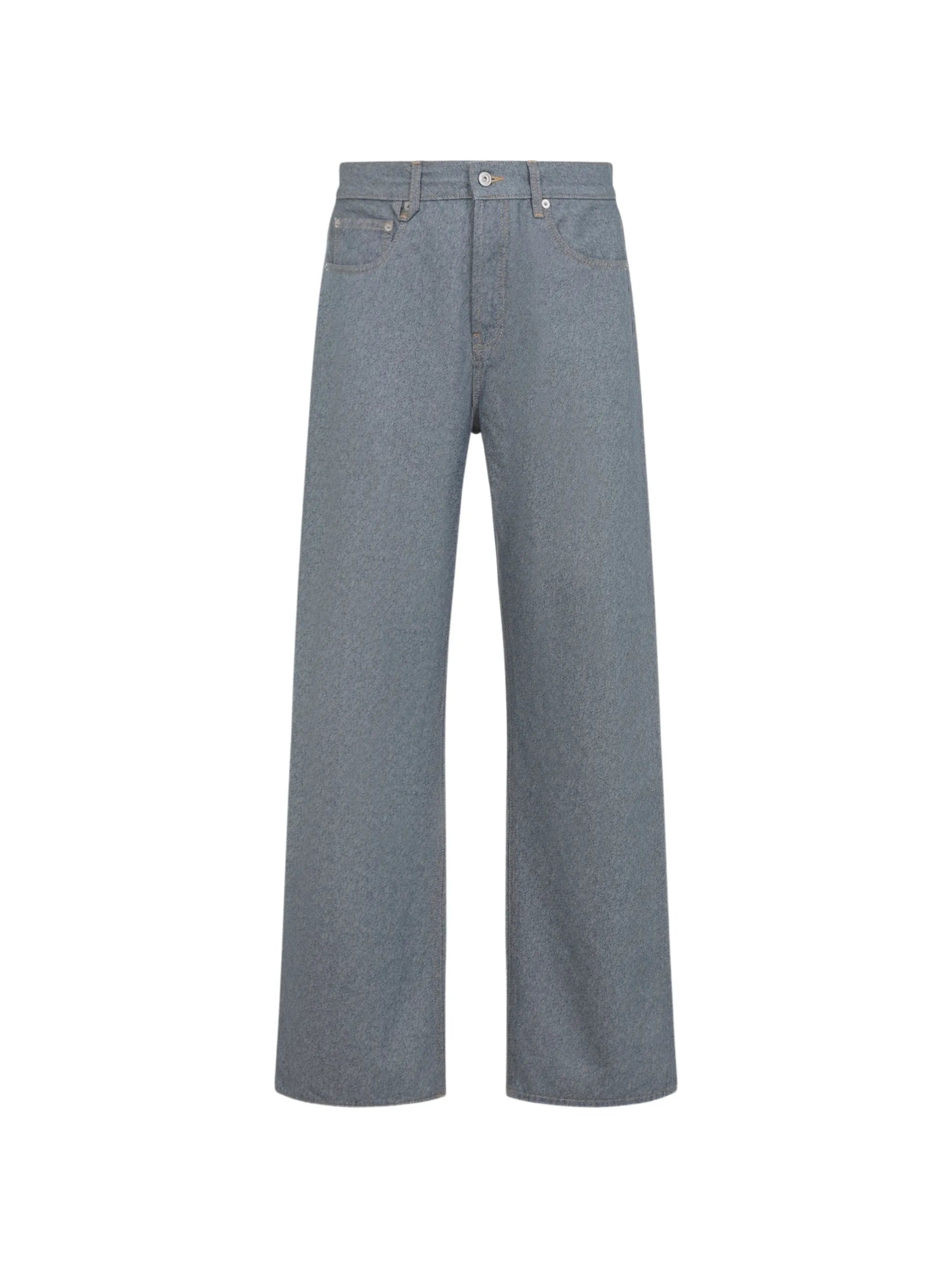 Nîmes embroidered-pocket jeans