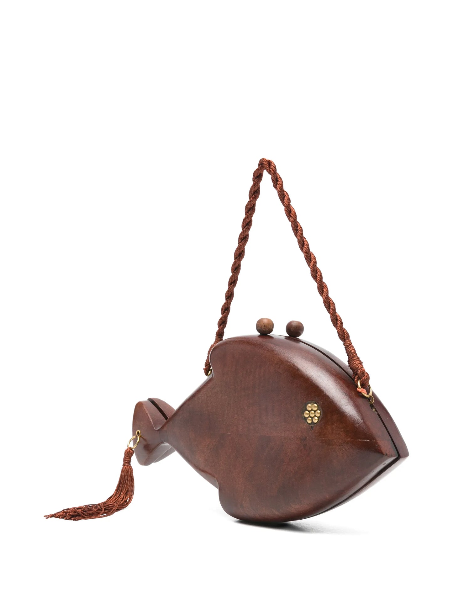 fish-motif clutch bag