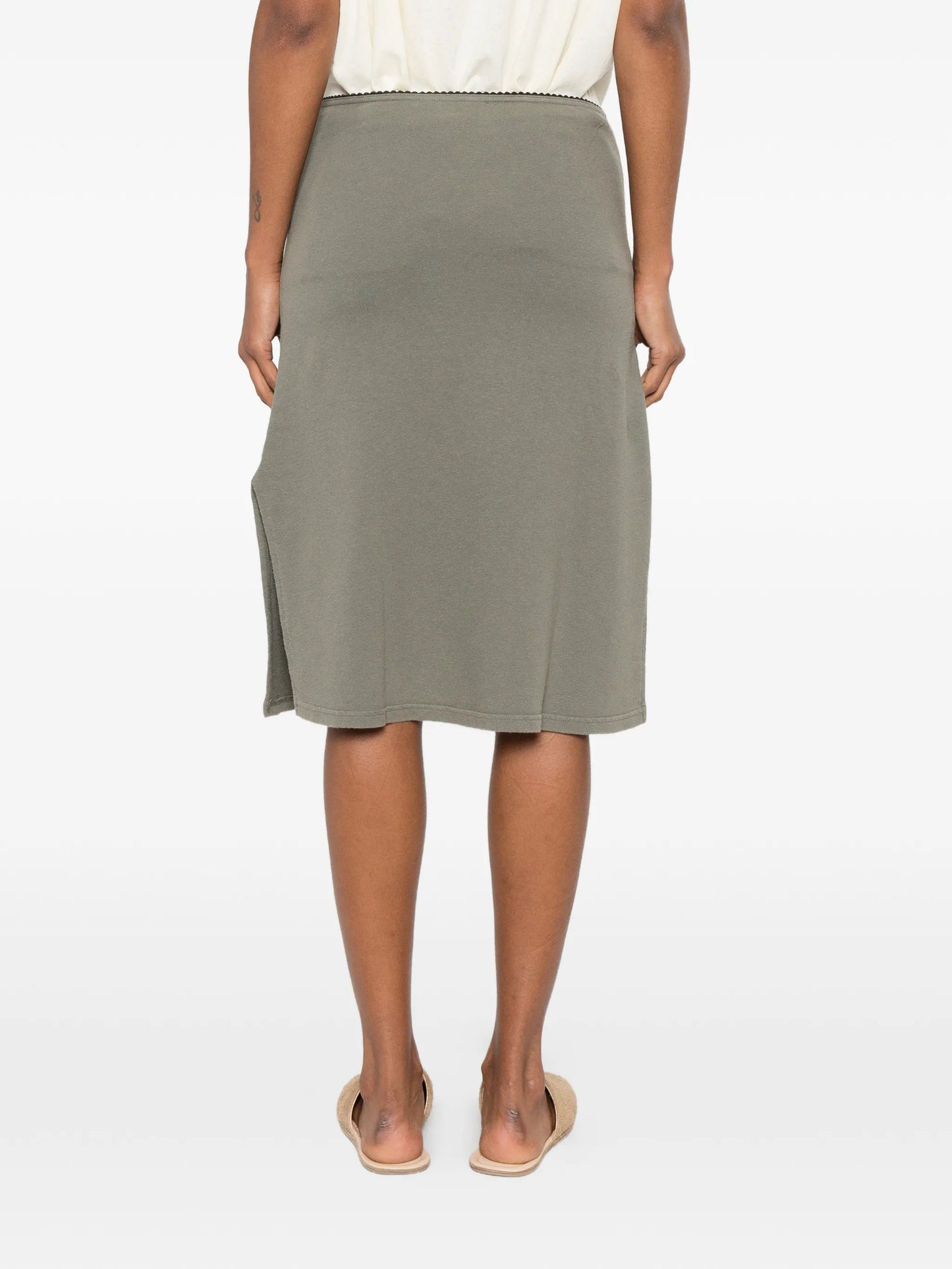 picnic side-slit skirt