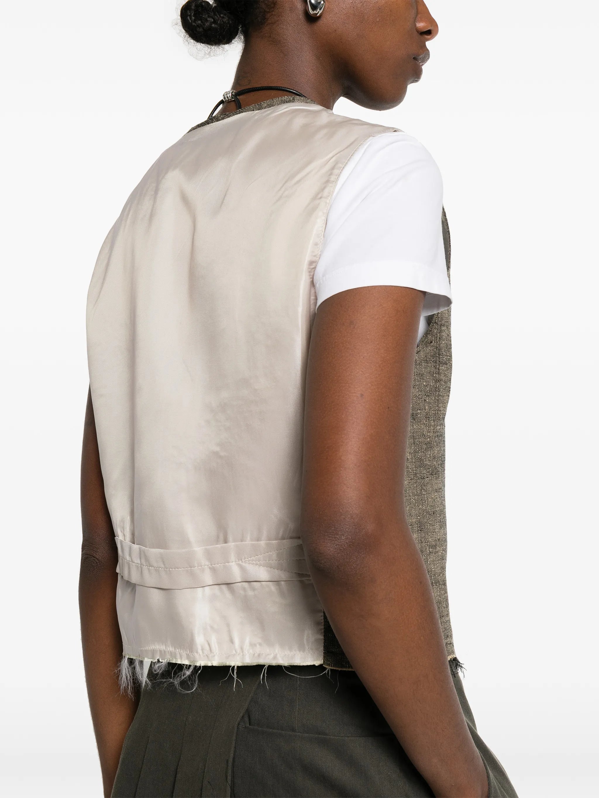 Base V-neck waistcoat