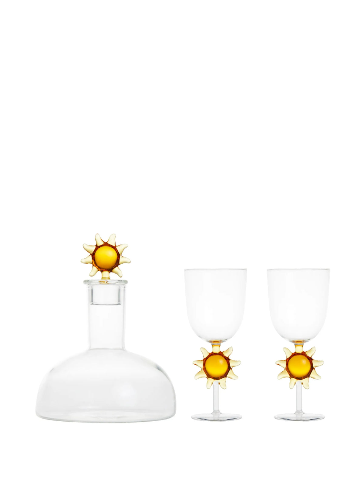 Le Soleil wine glasses (set of three)