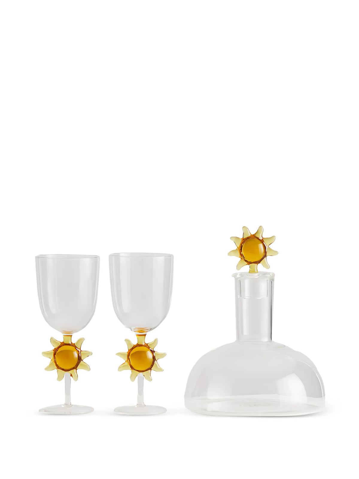 Le Soleil wine glasses (set of three)
