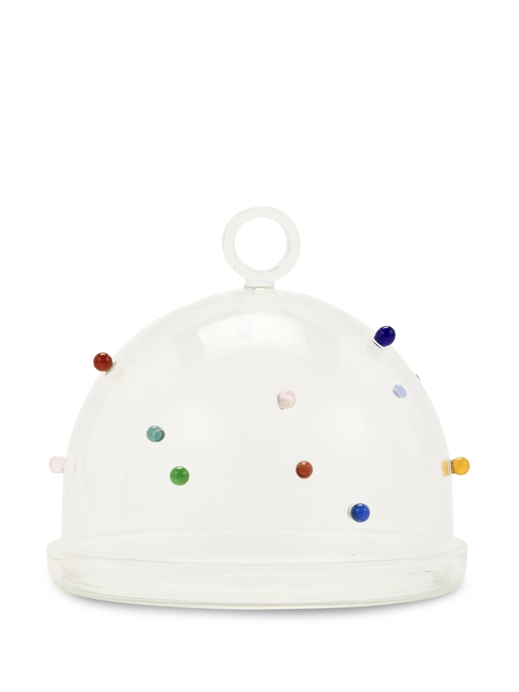 pomponette bell glass