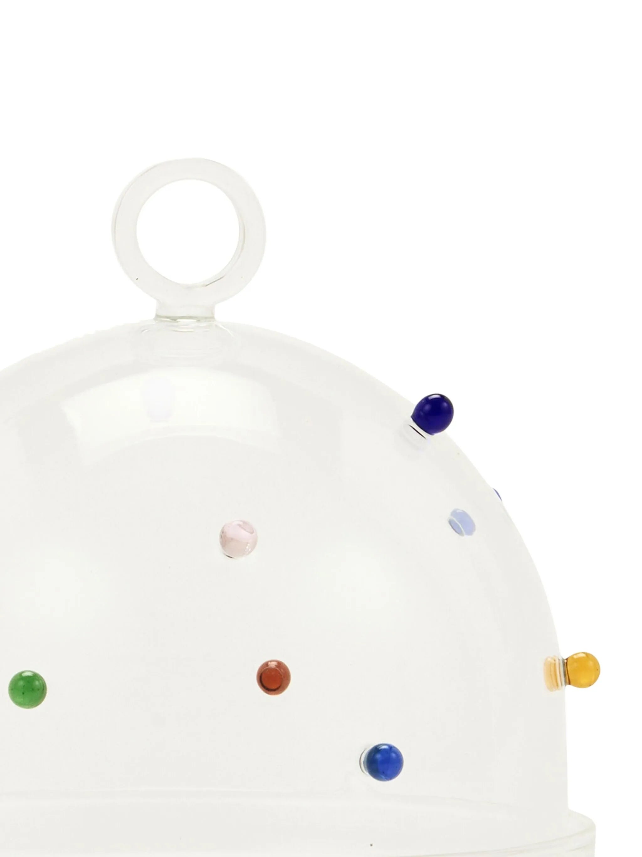 pomponette bell glass