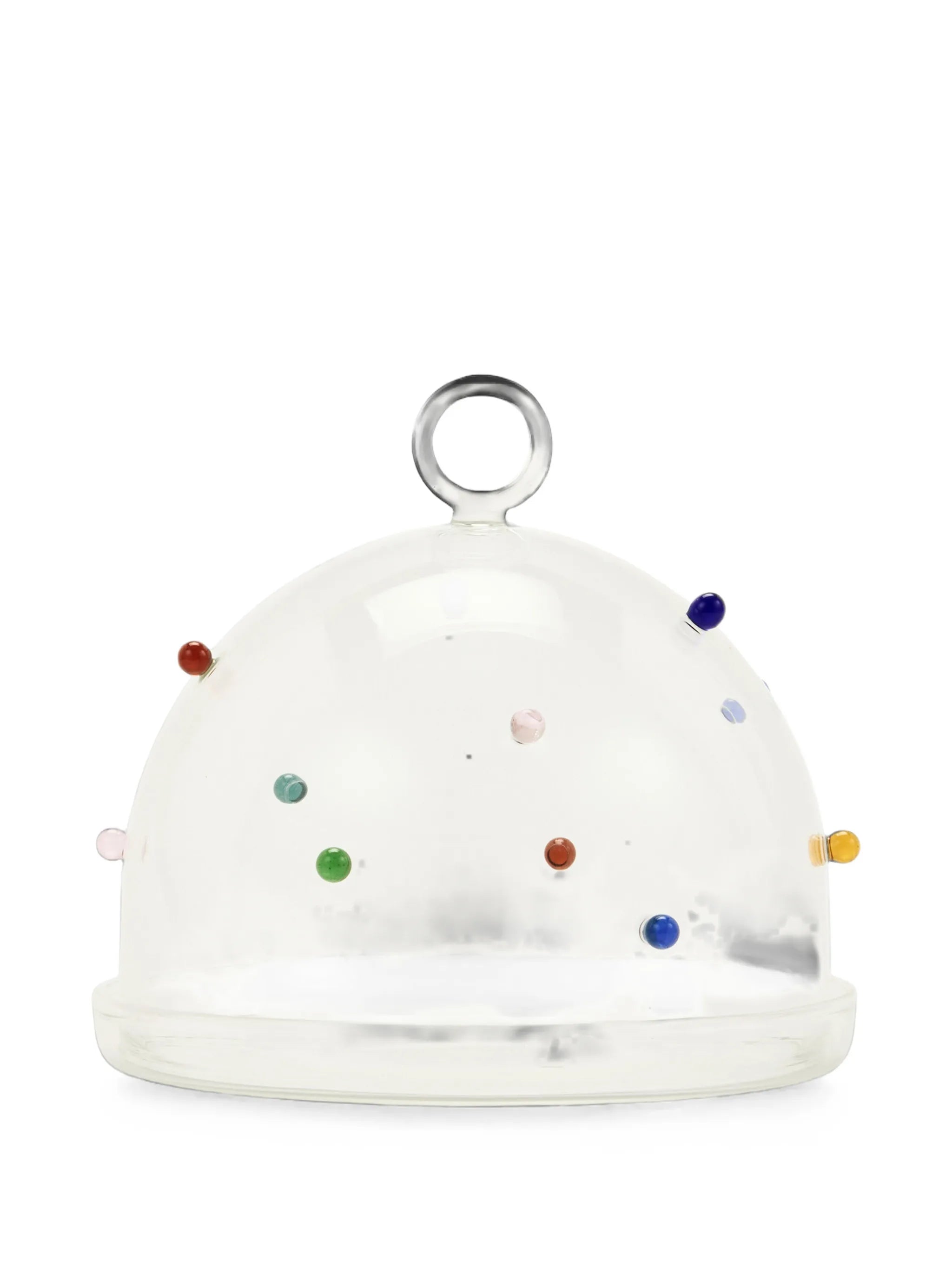 pomponette bell glass