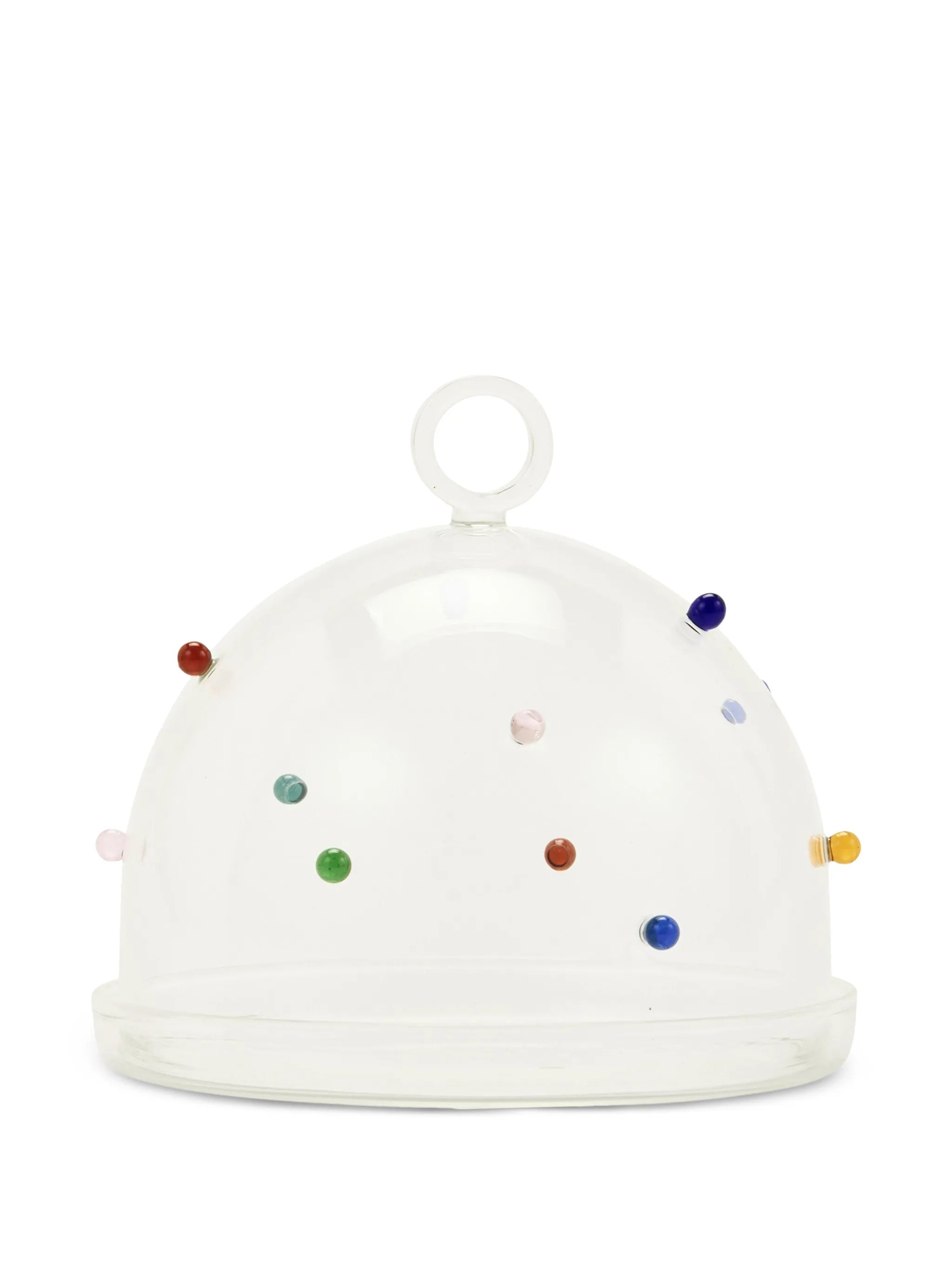 pomponette bell glass
