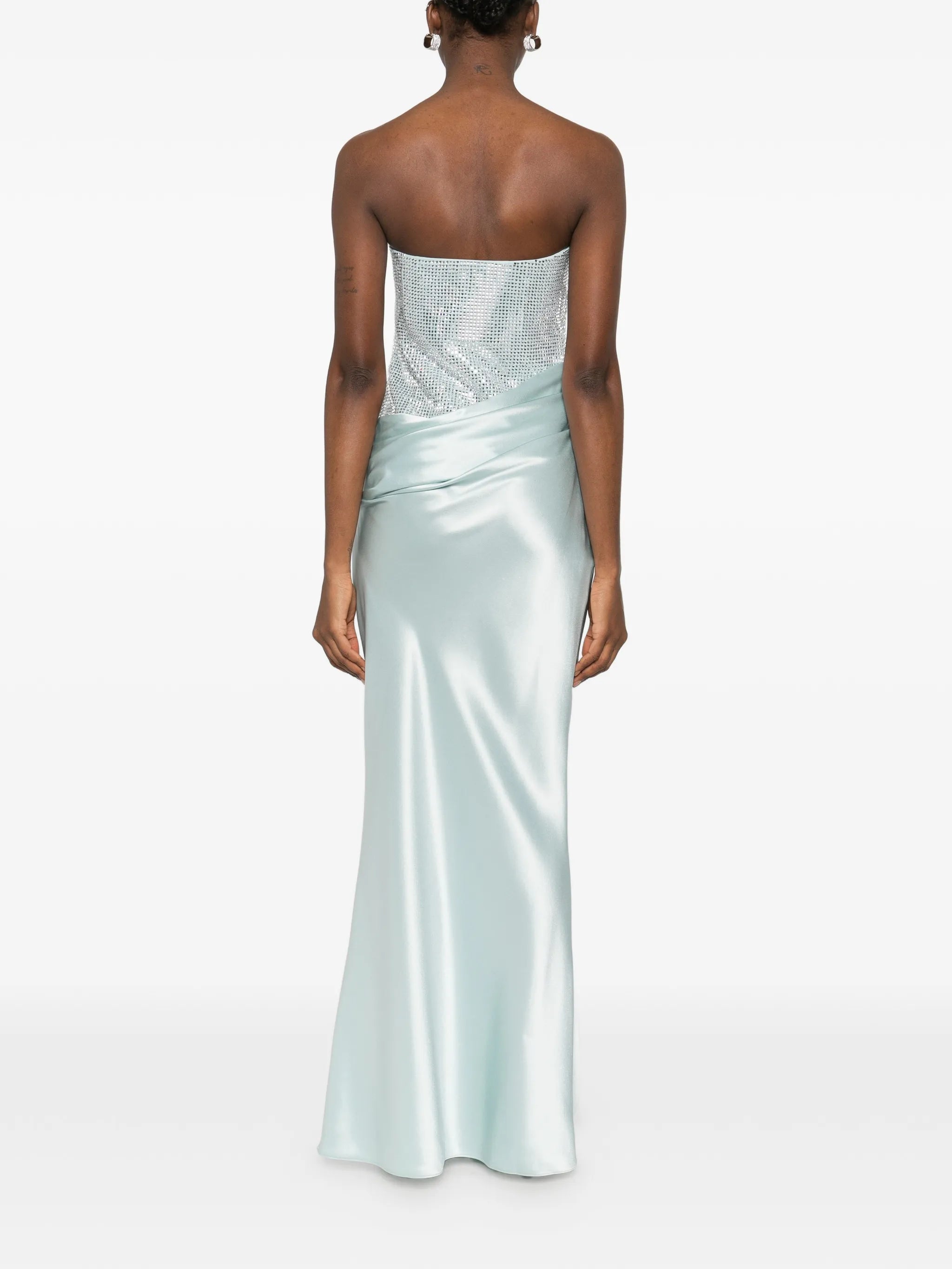 Alexandra draped maxi dress