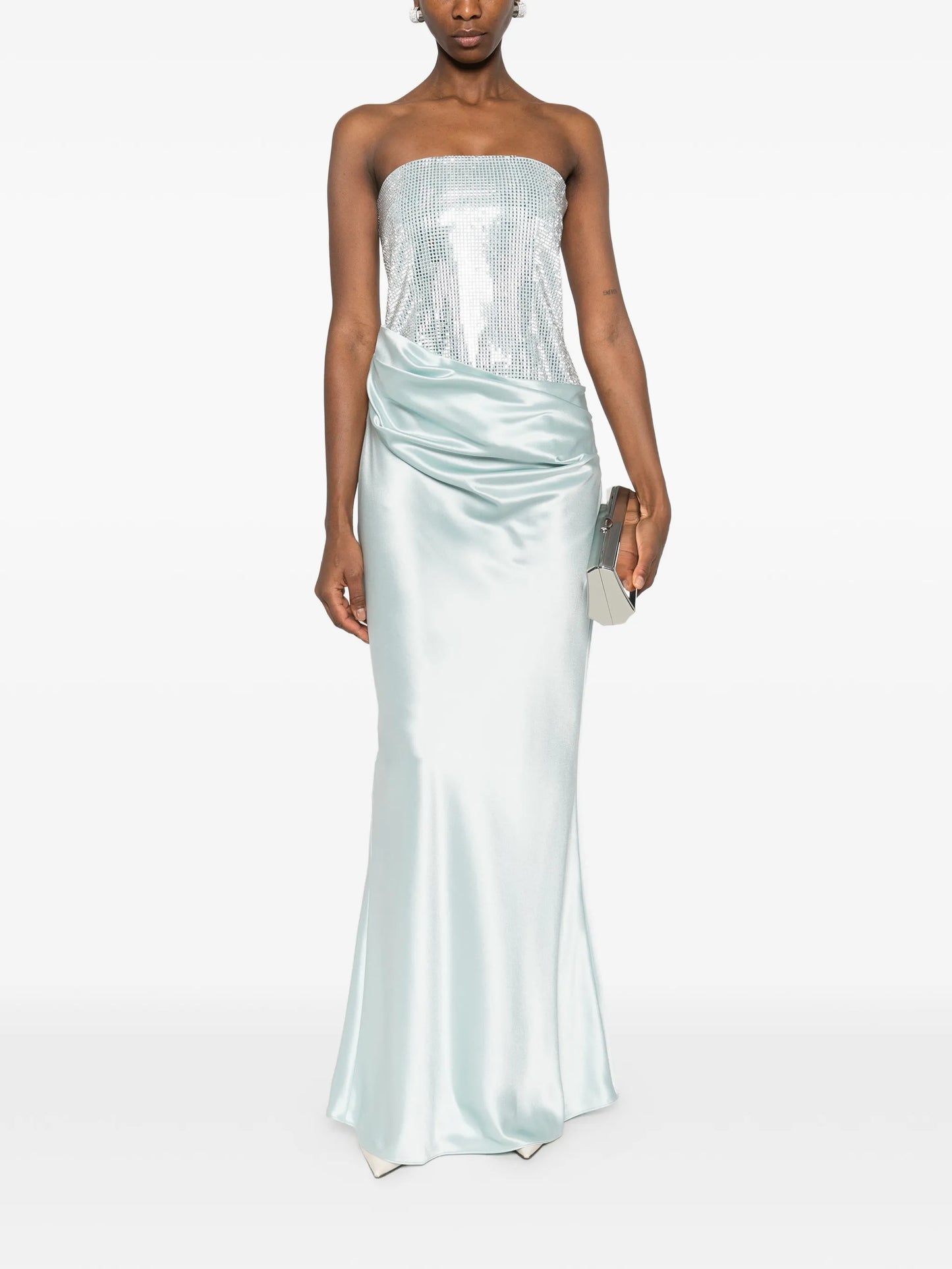 Alexandra draped maxi dress