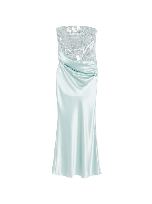 Alexandra draped maxi dress