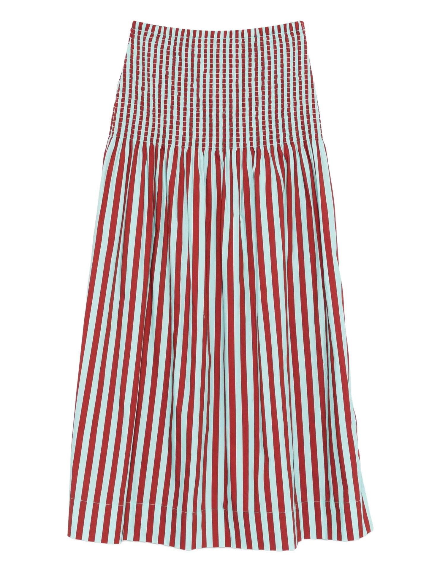 striped maxi skirt