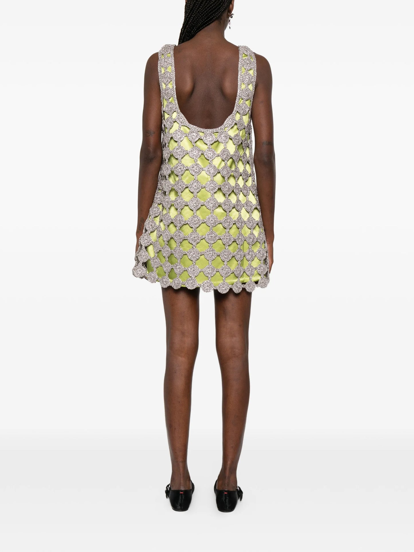 Sina crochet mini dress