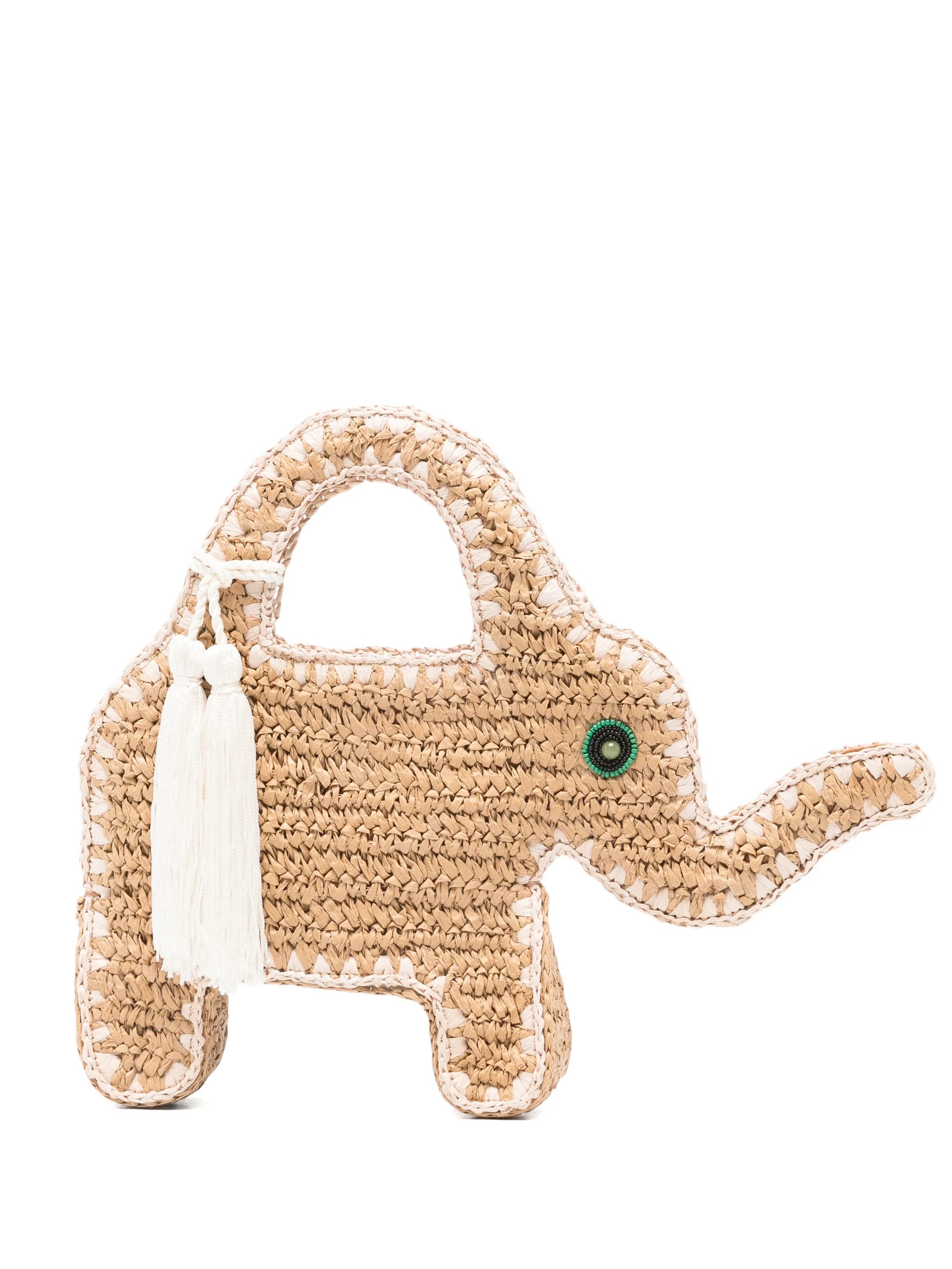 elephant-motif tote bag