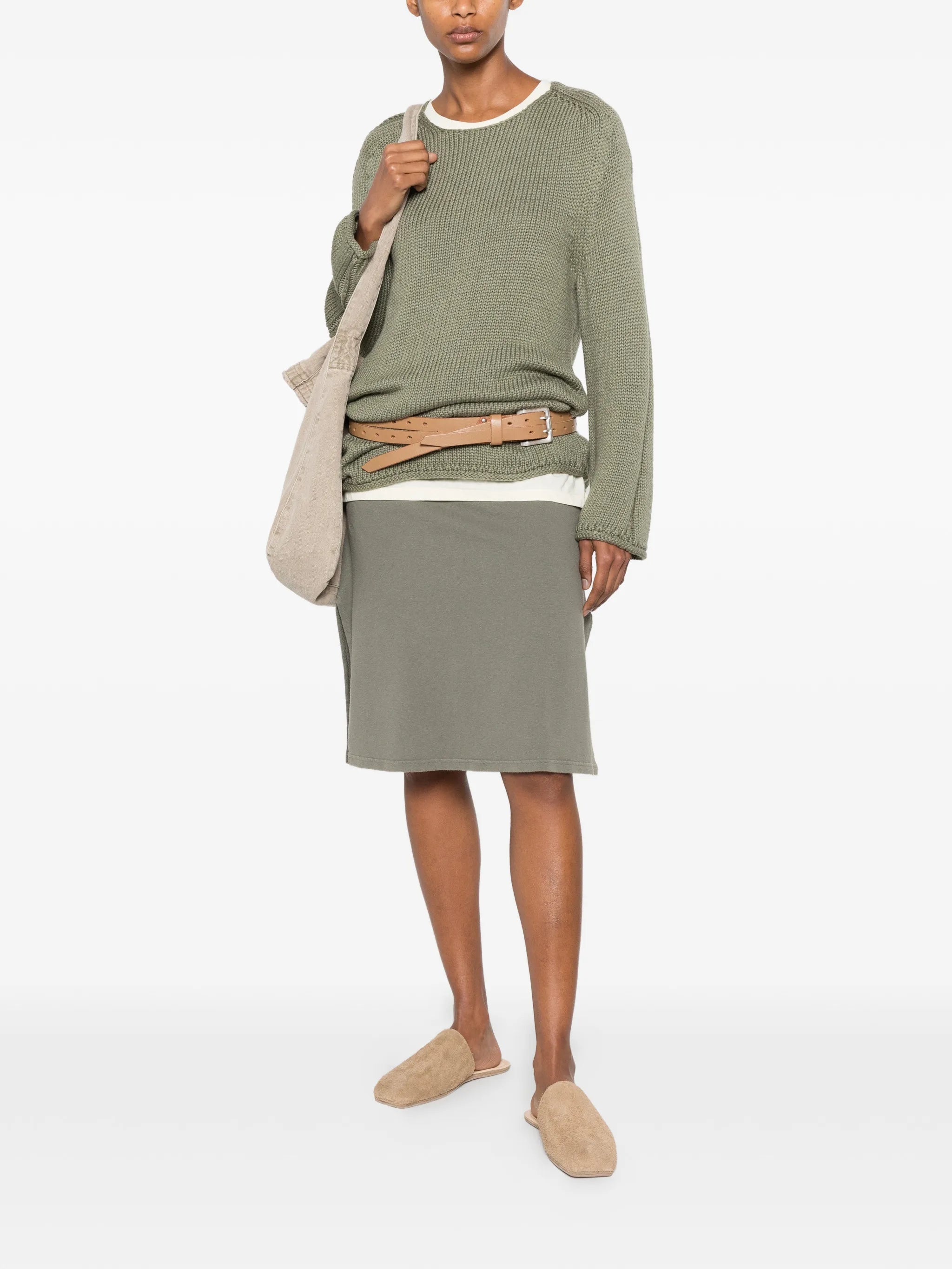 false roundneck knit