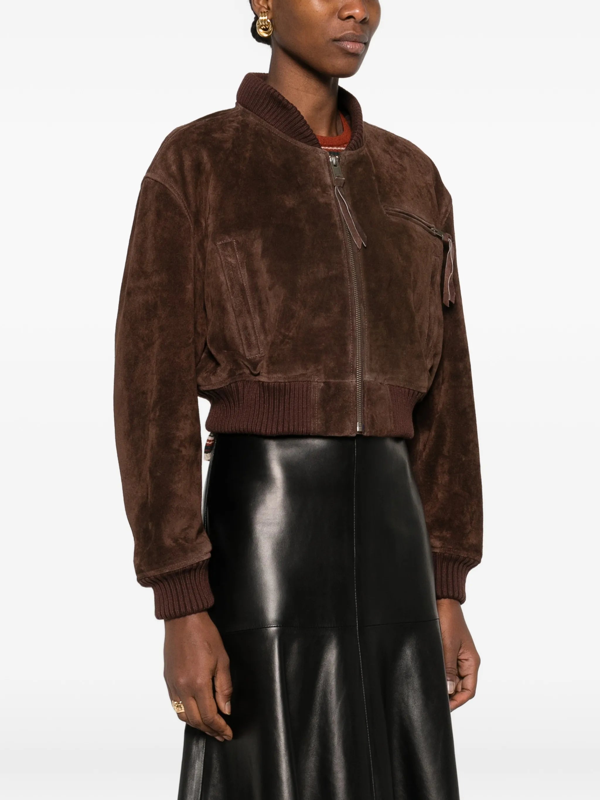 Ekettra zipped pocket jacket