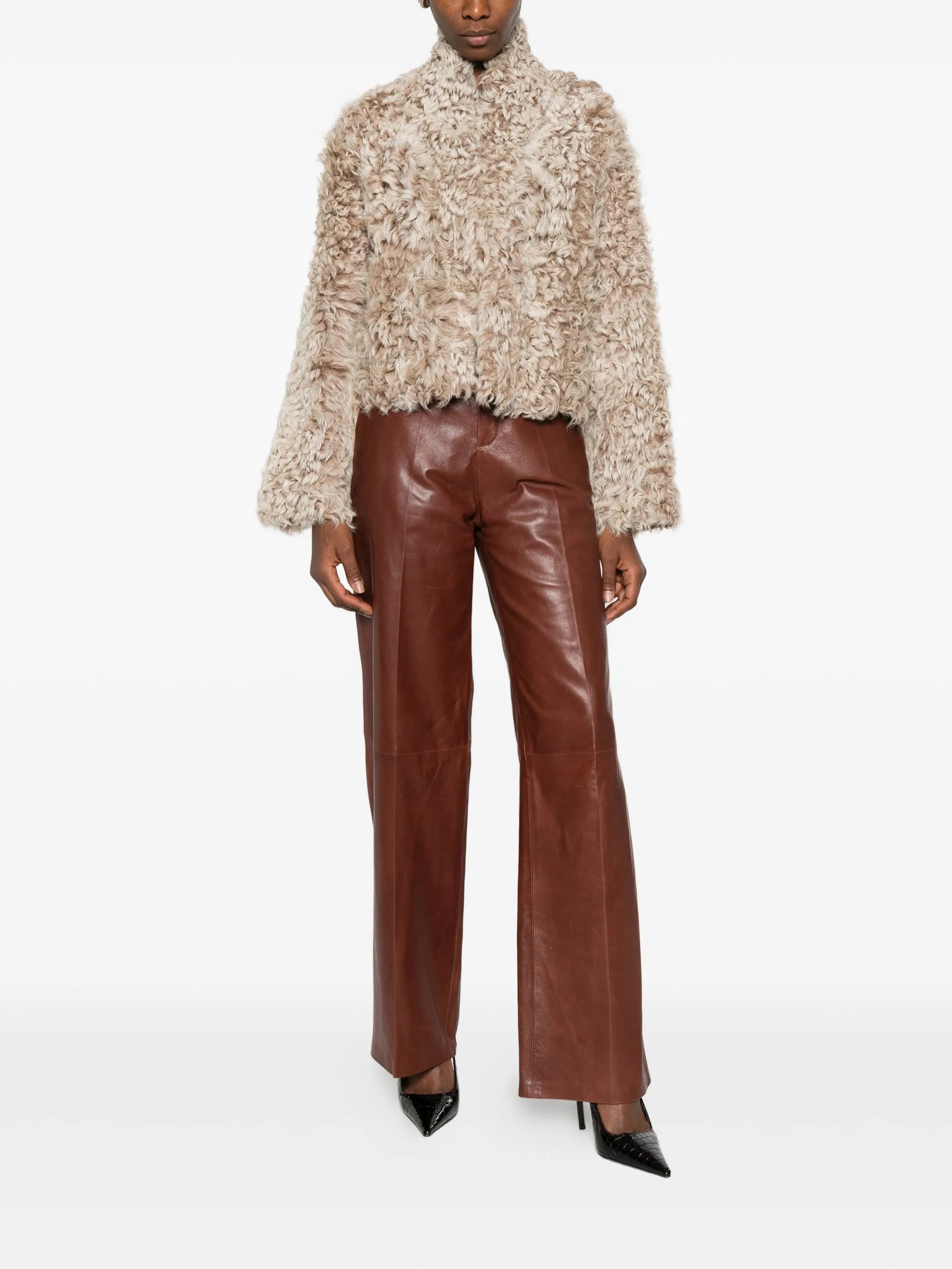 Mooney shearling jacket