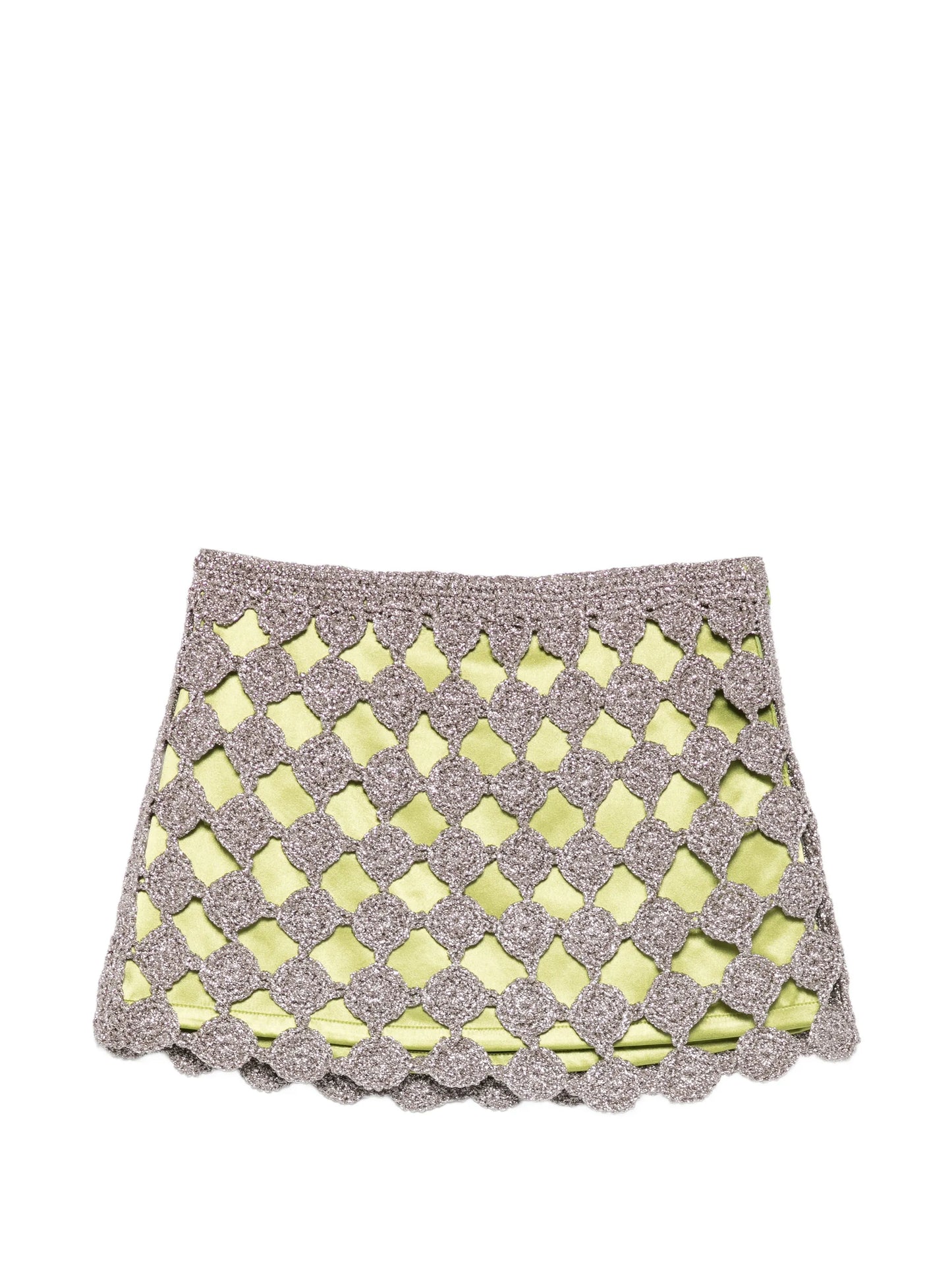 Zera crochet mini skirt