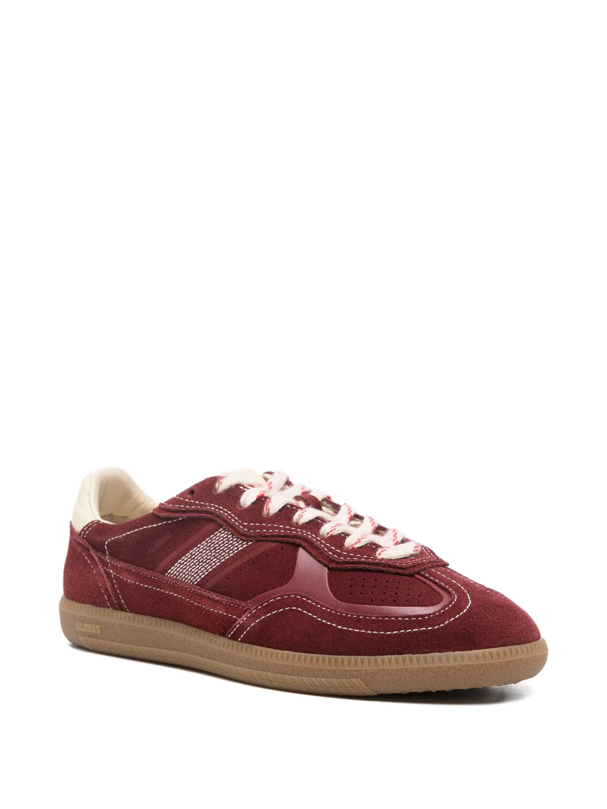 TB.490 rife in burgundy cream leather sneakers