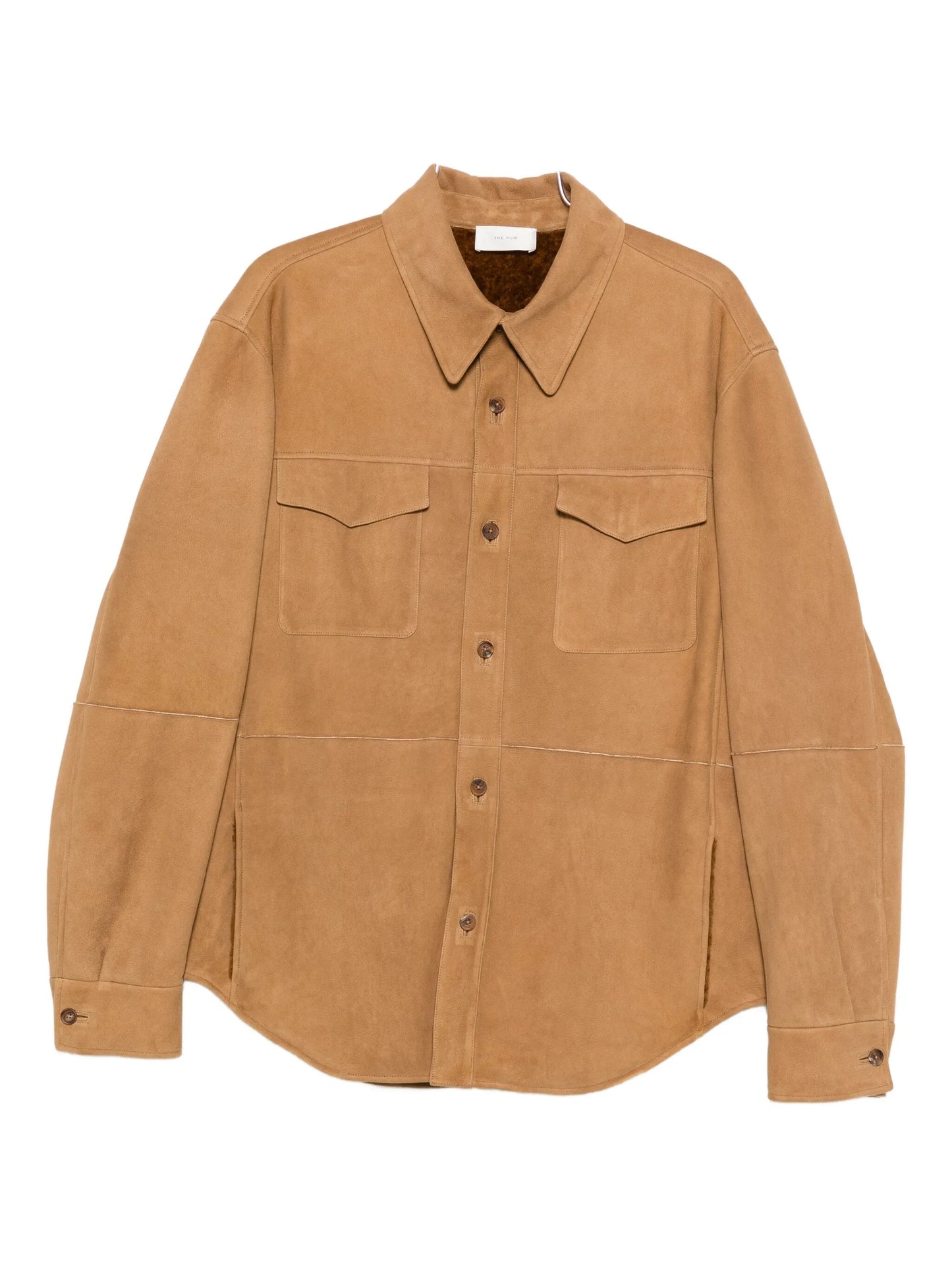 button-down flap-pocket shirt jacket