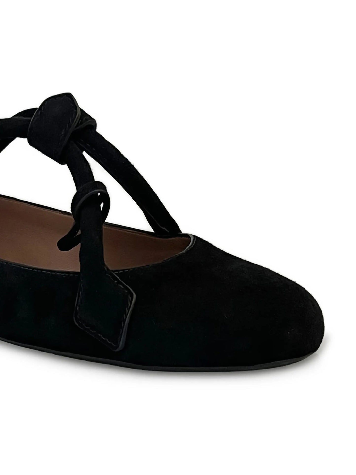 cross-straps ballet flats
