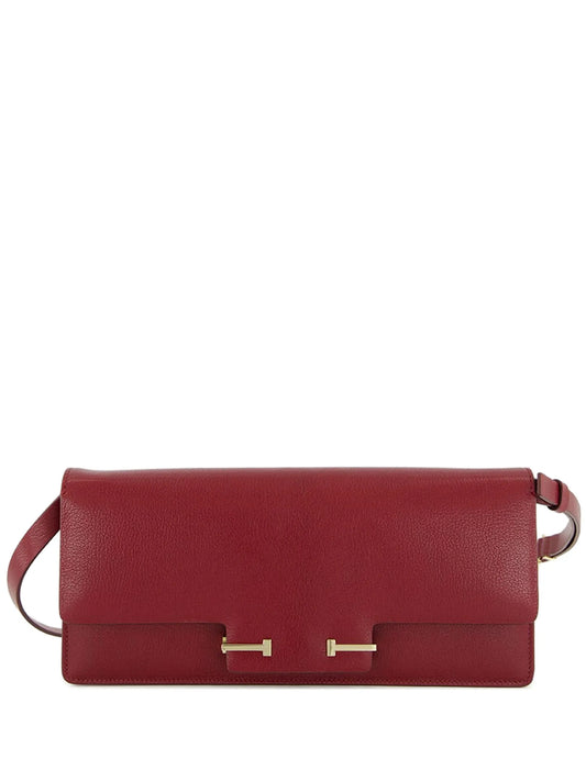 Aube E/W leather shoulder bag