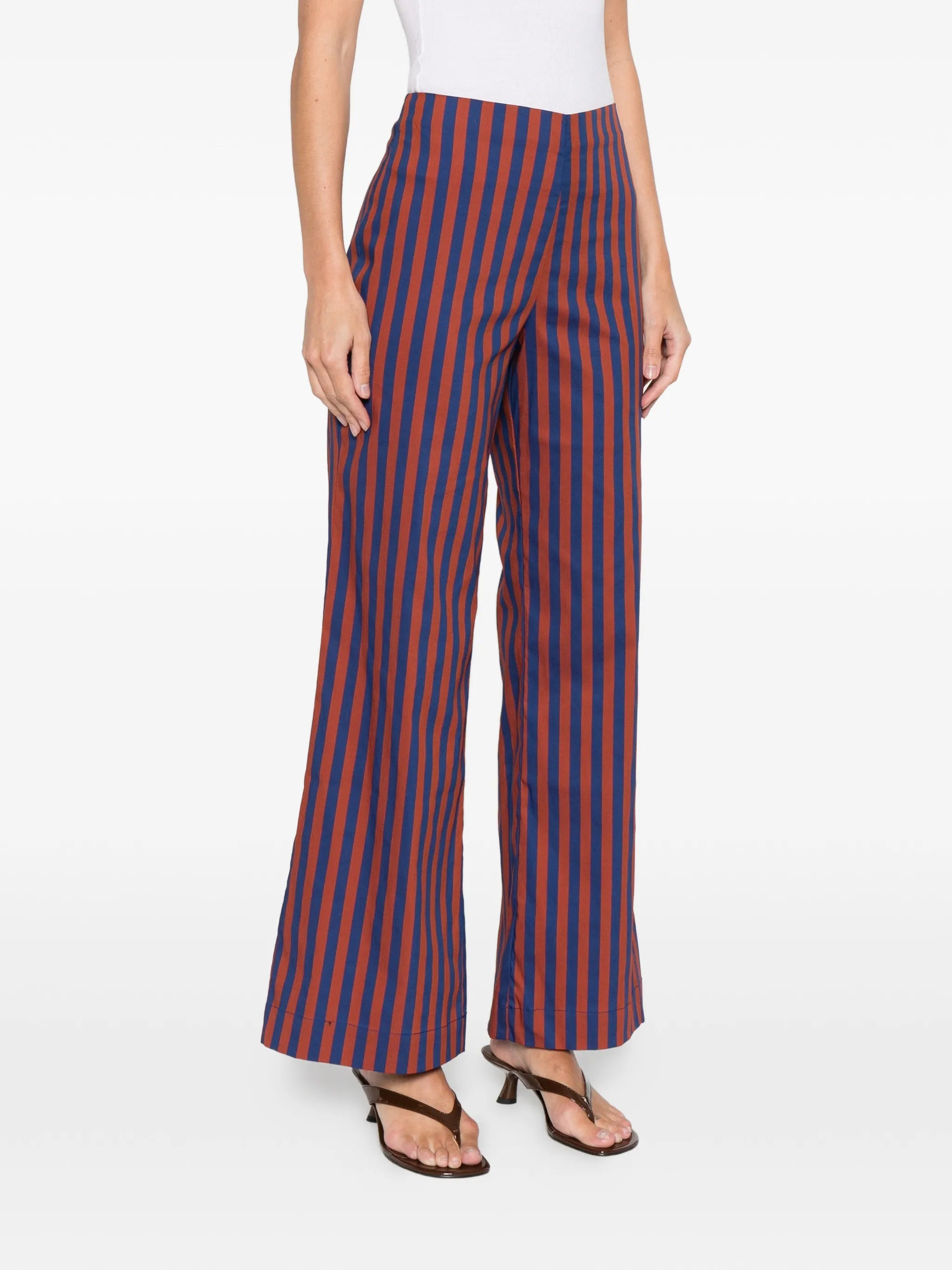 Pia poplin trousers