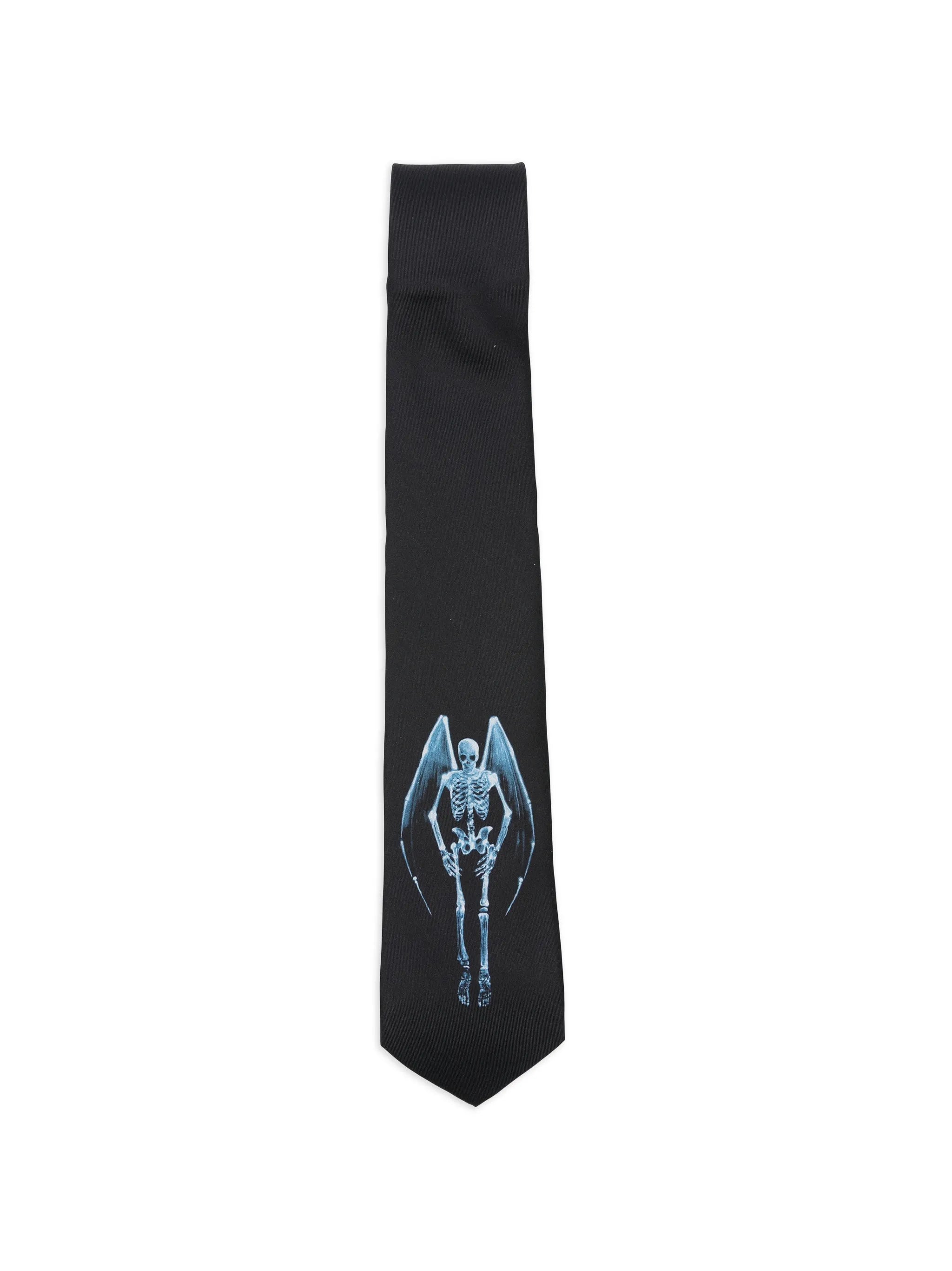 graphic-printed tie