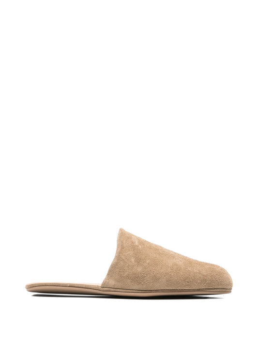 Cigarr suede slippers