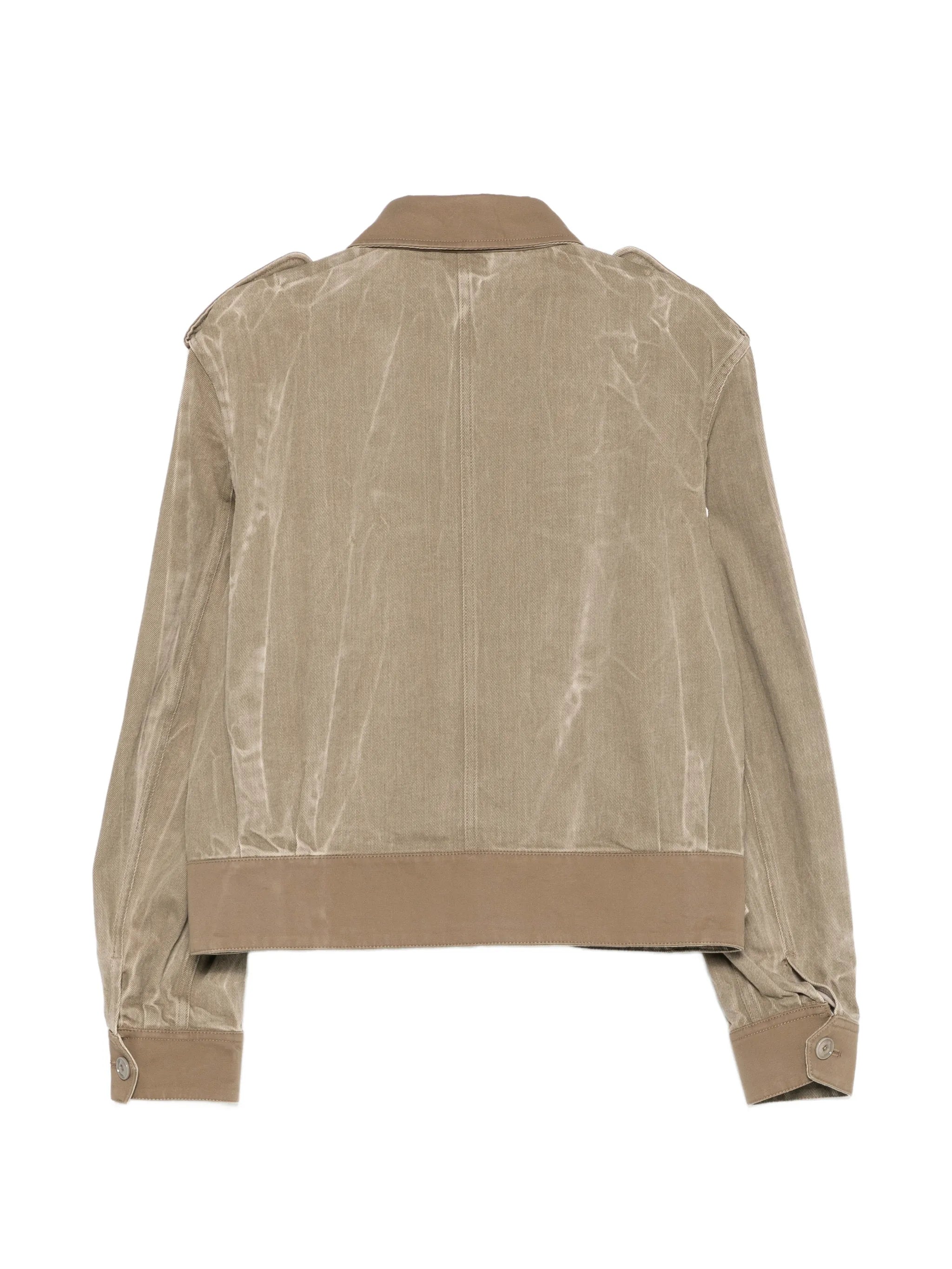 Battle flap-pocket jacket