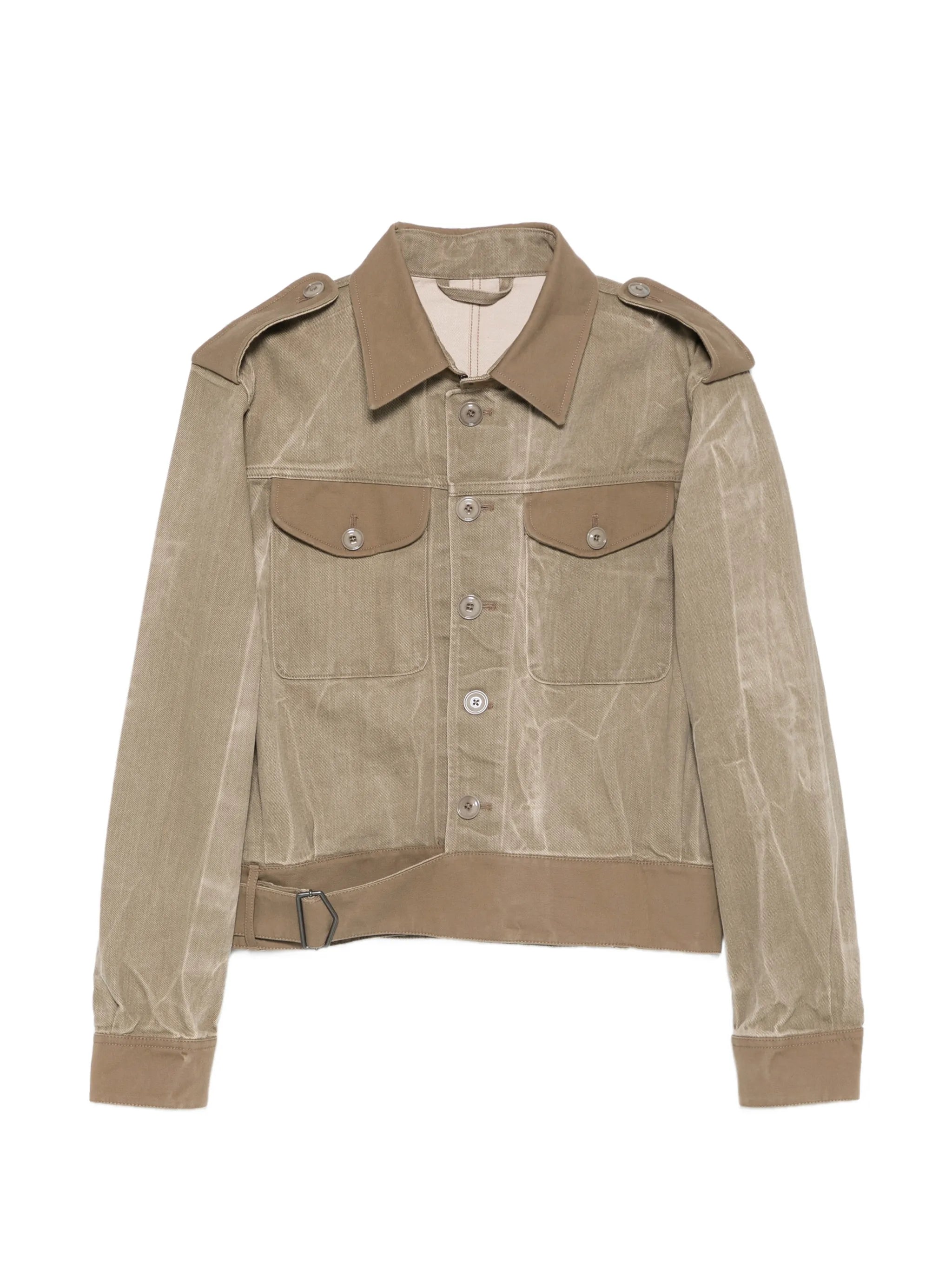 Battle flap-pocket jacket