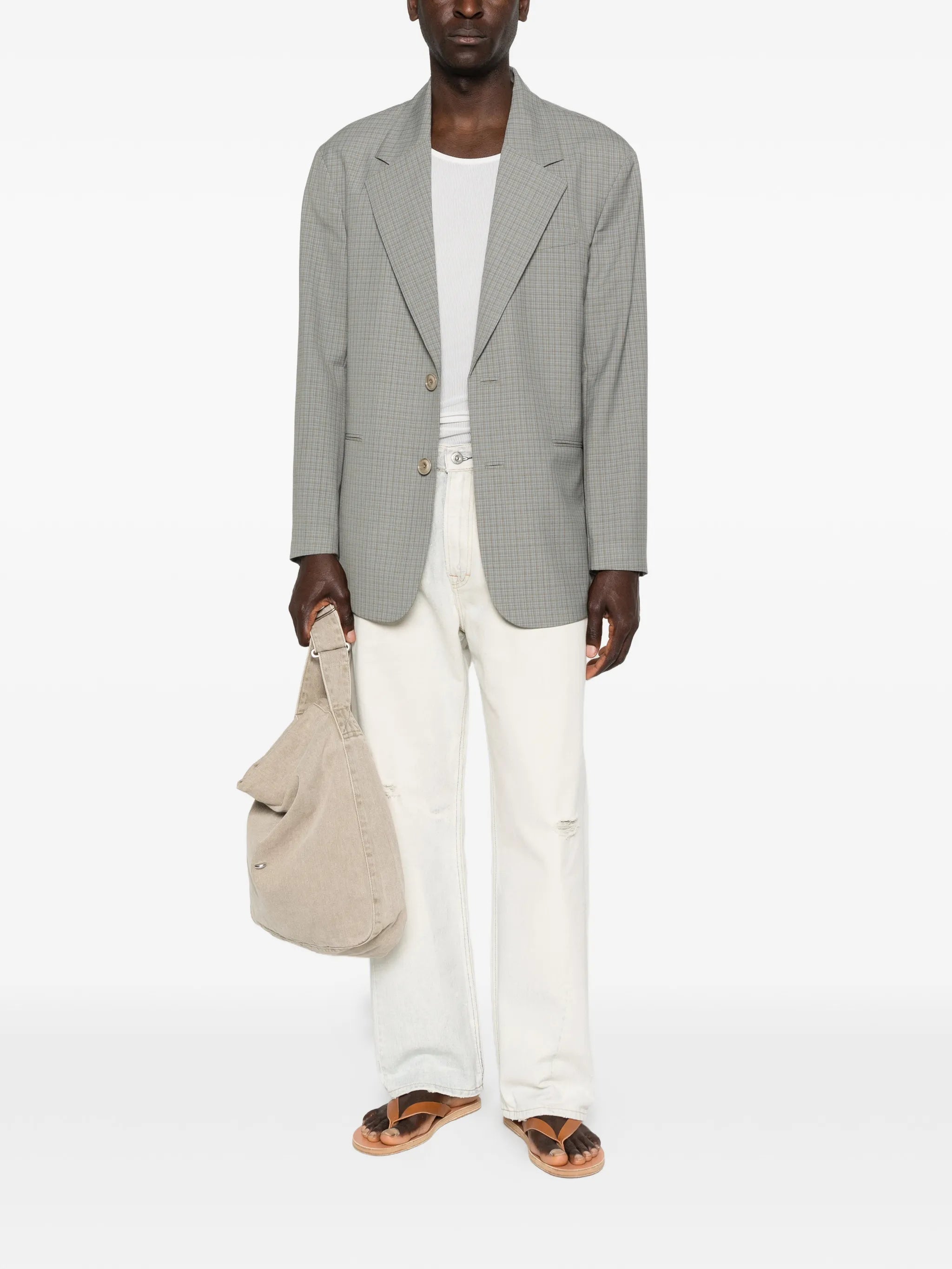 Third Cut belt-loop jeans