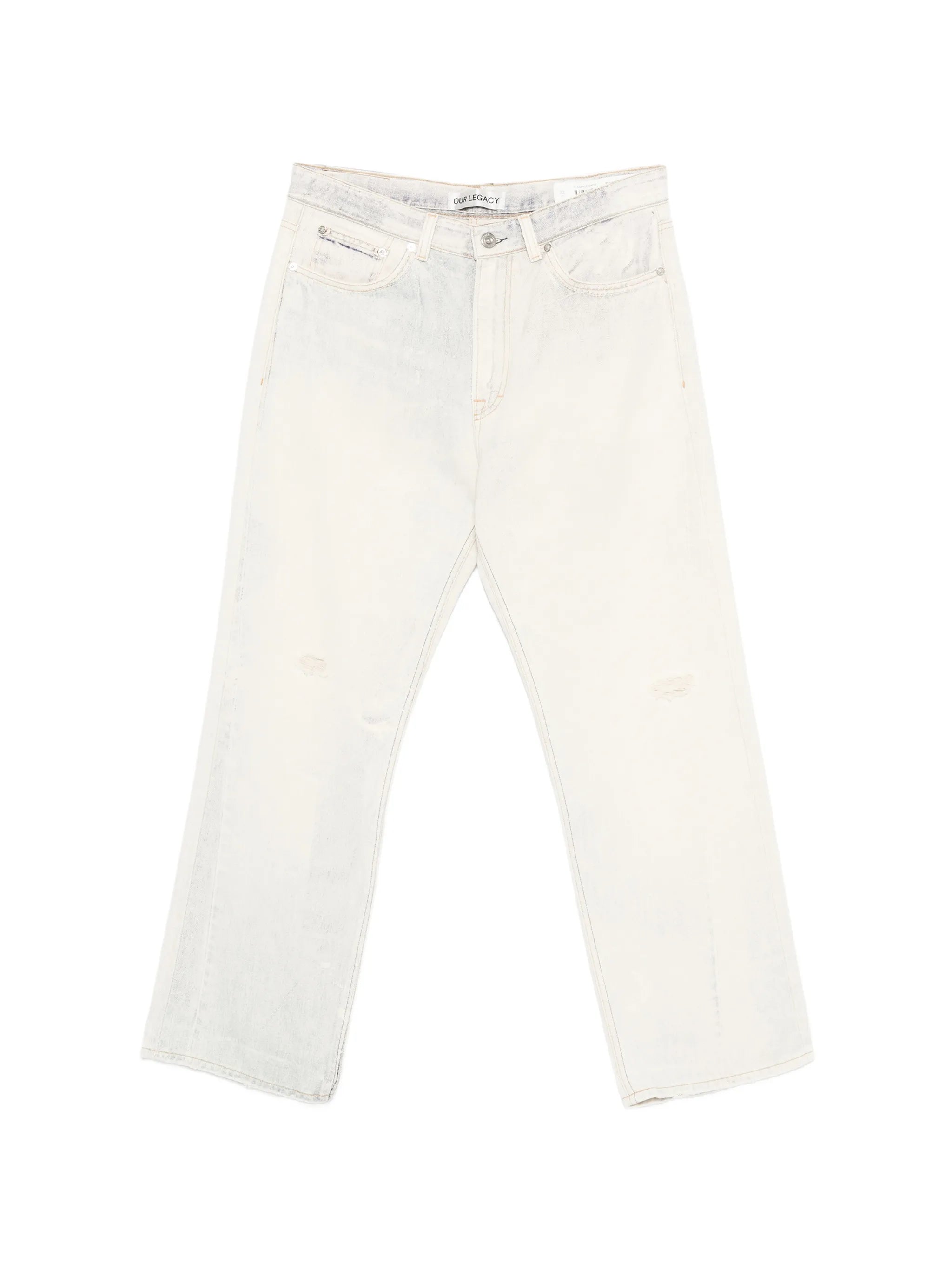 Third Cut belt-loop jeans