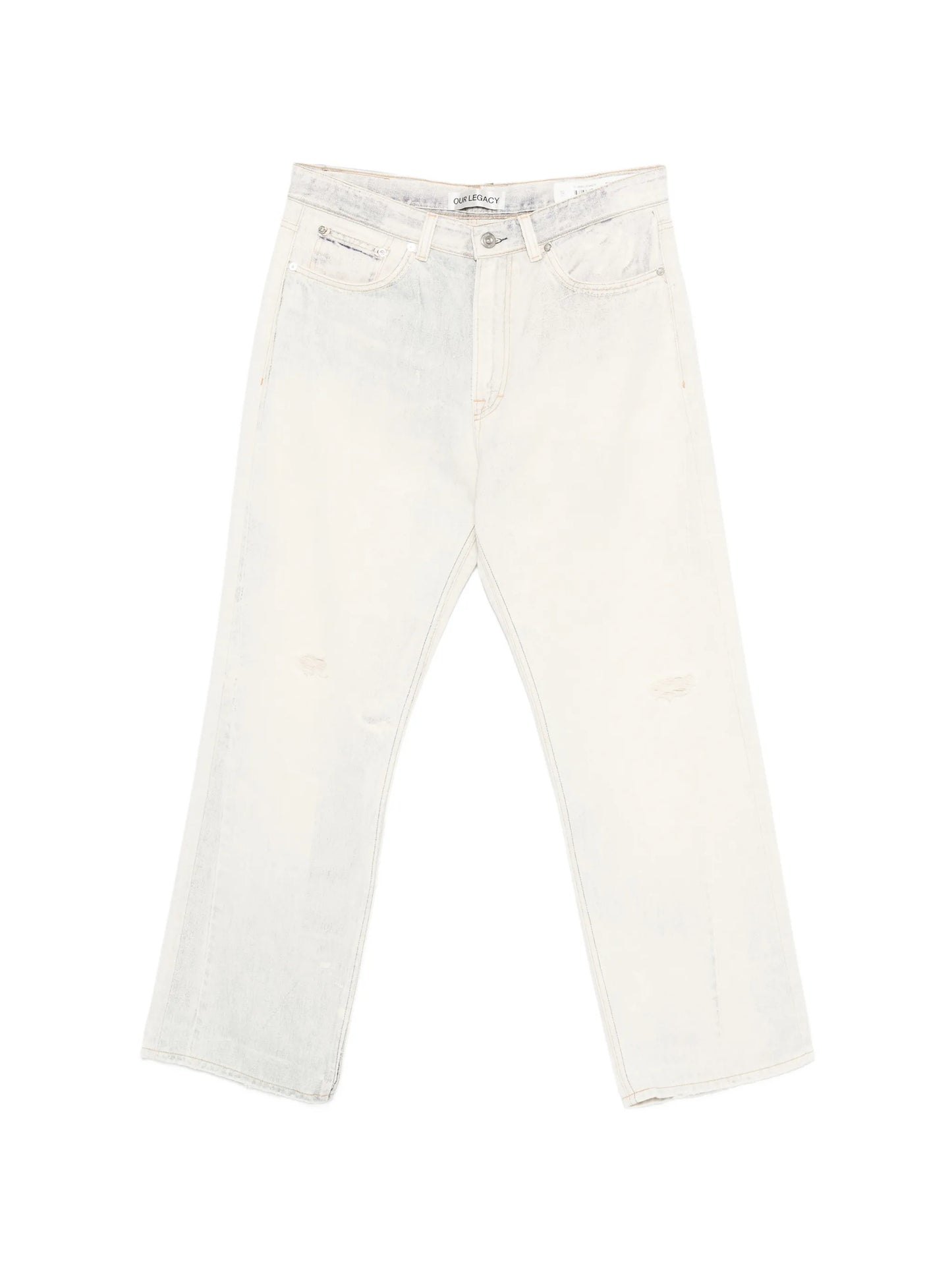 Third Cut belt-loop jeans