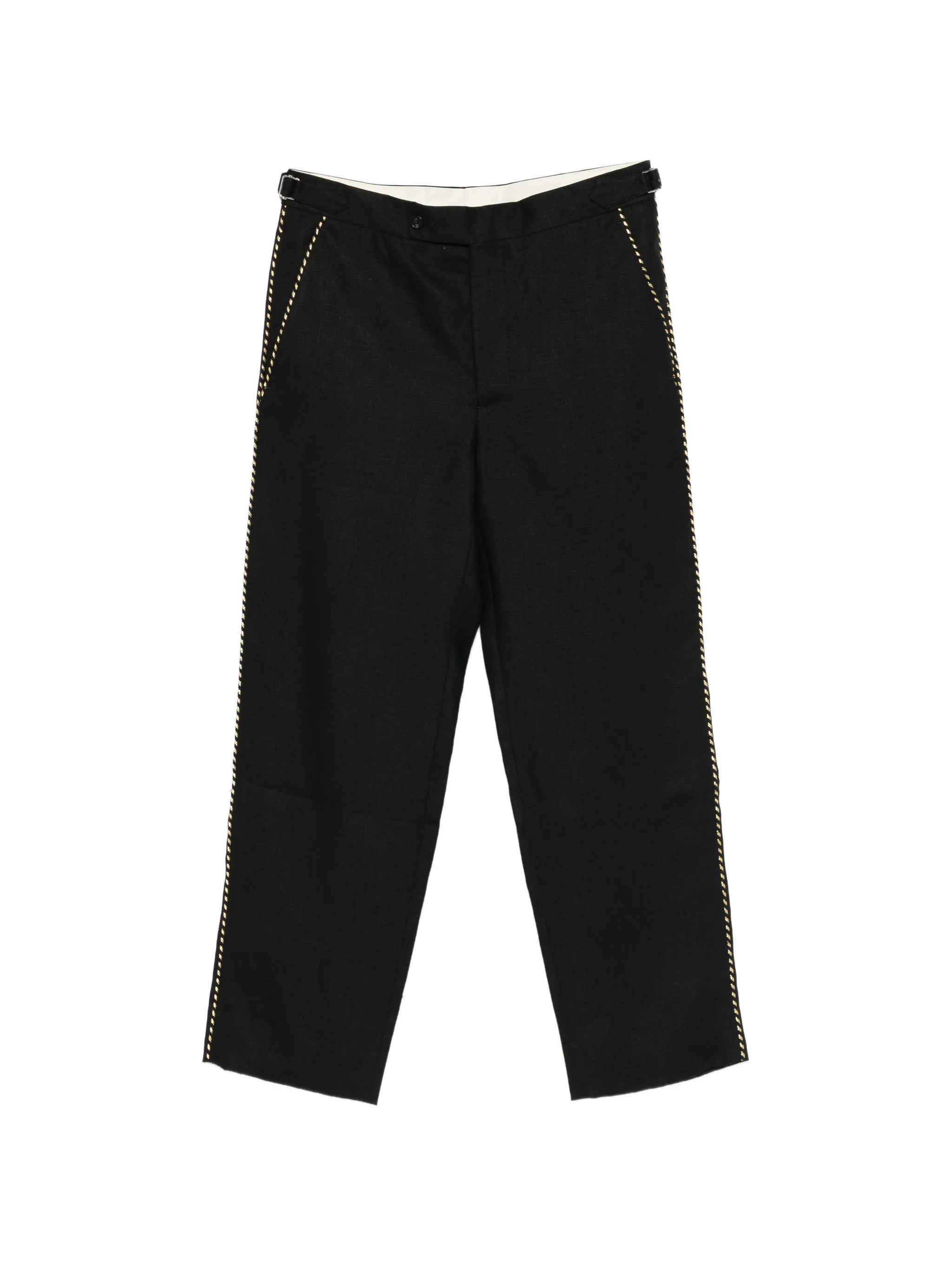 piping trousers