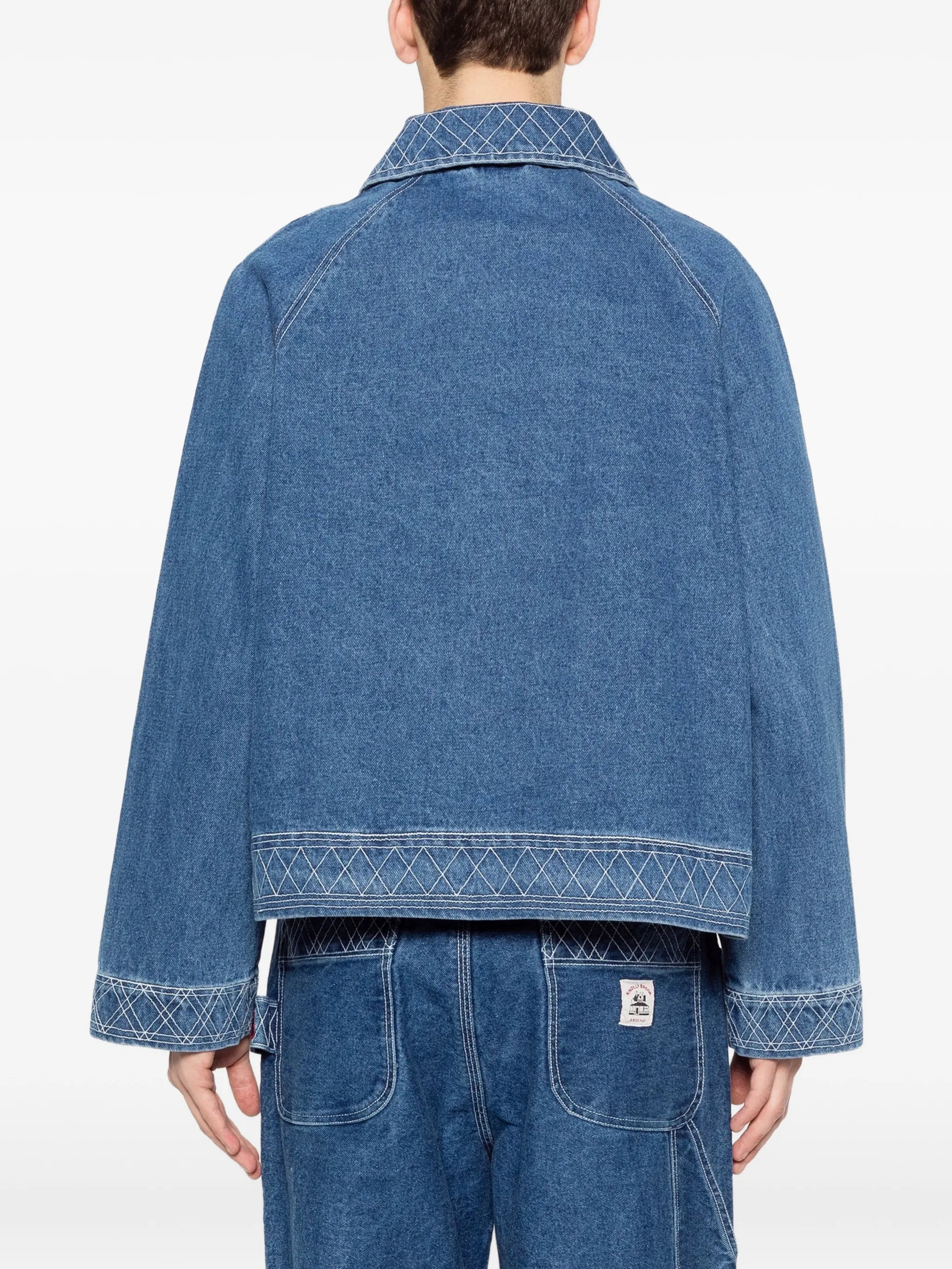 embroidered denim jacket