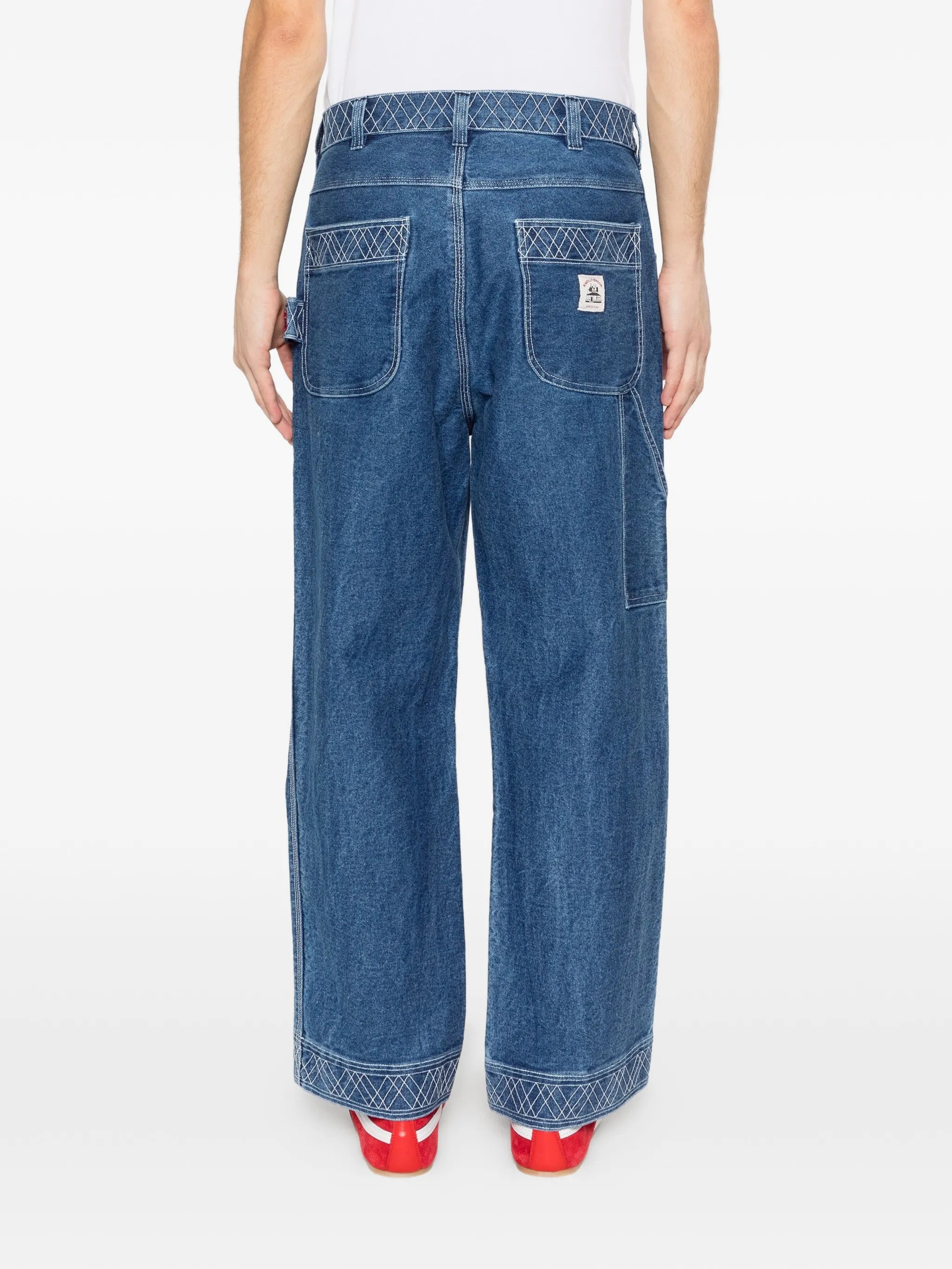 embroidered trousers