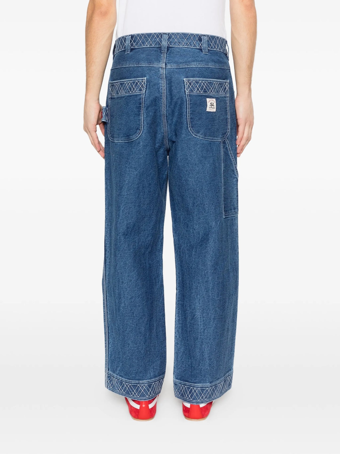 embroidered trousers