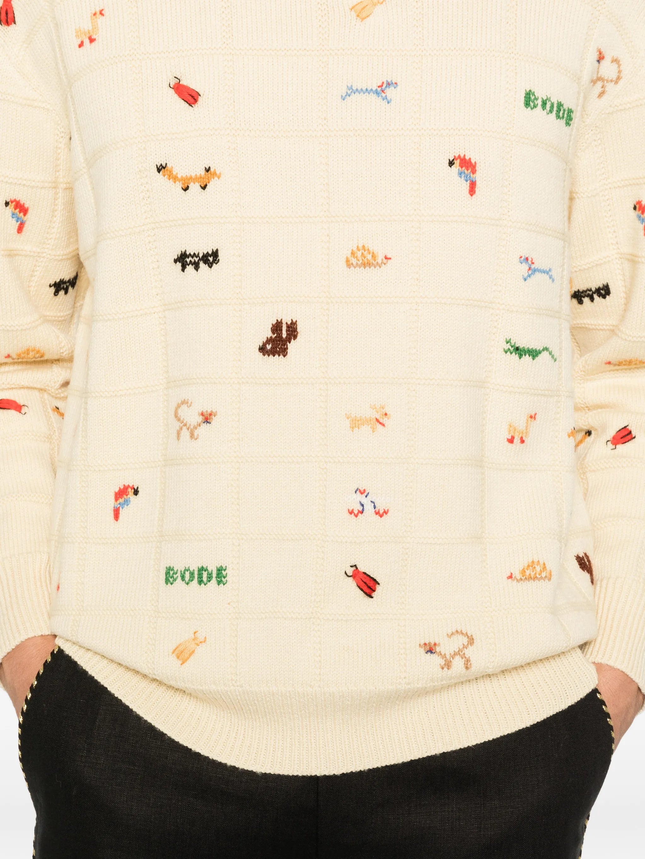 animal-embroidery sweater