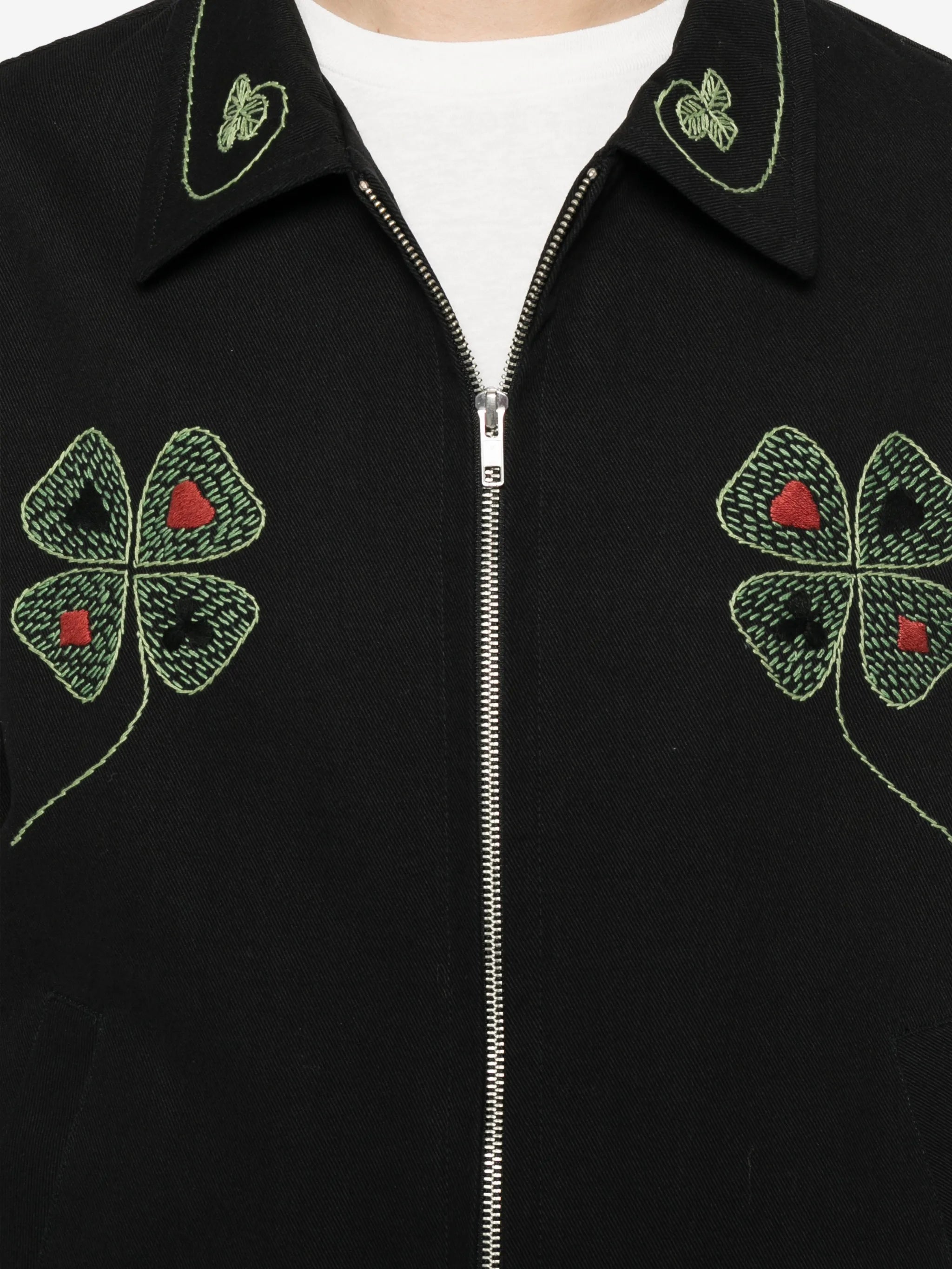 Lucky Draw embroidered jacket