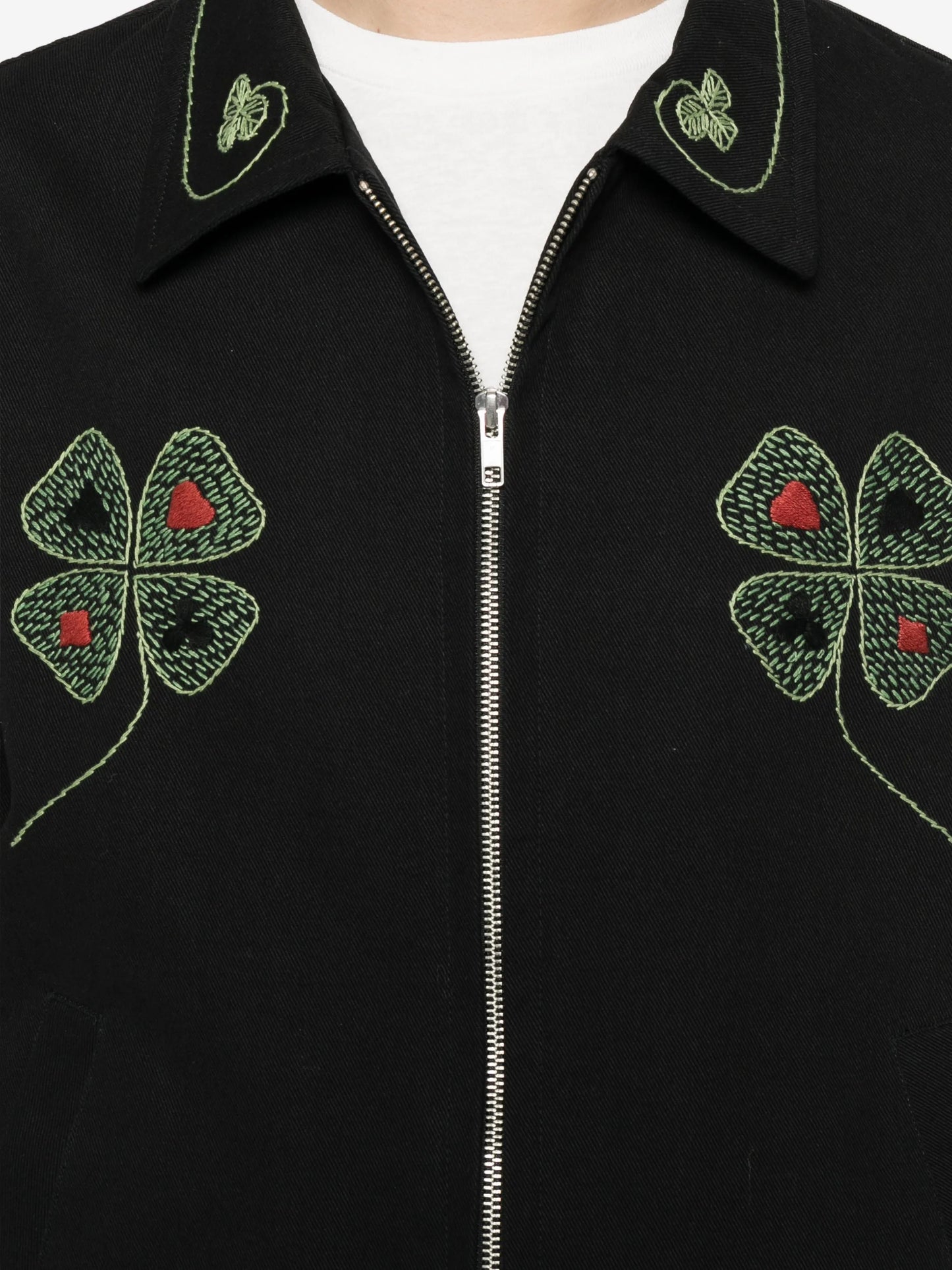 Lucky Draw embroidered jacket