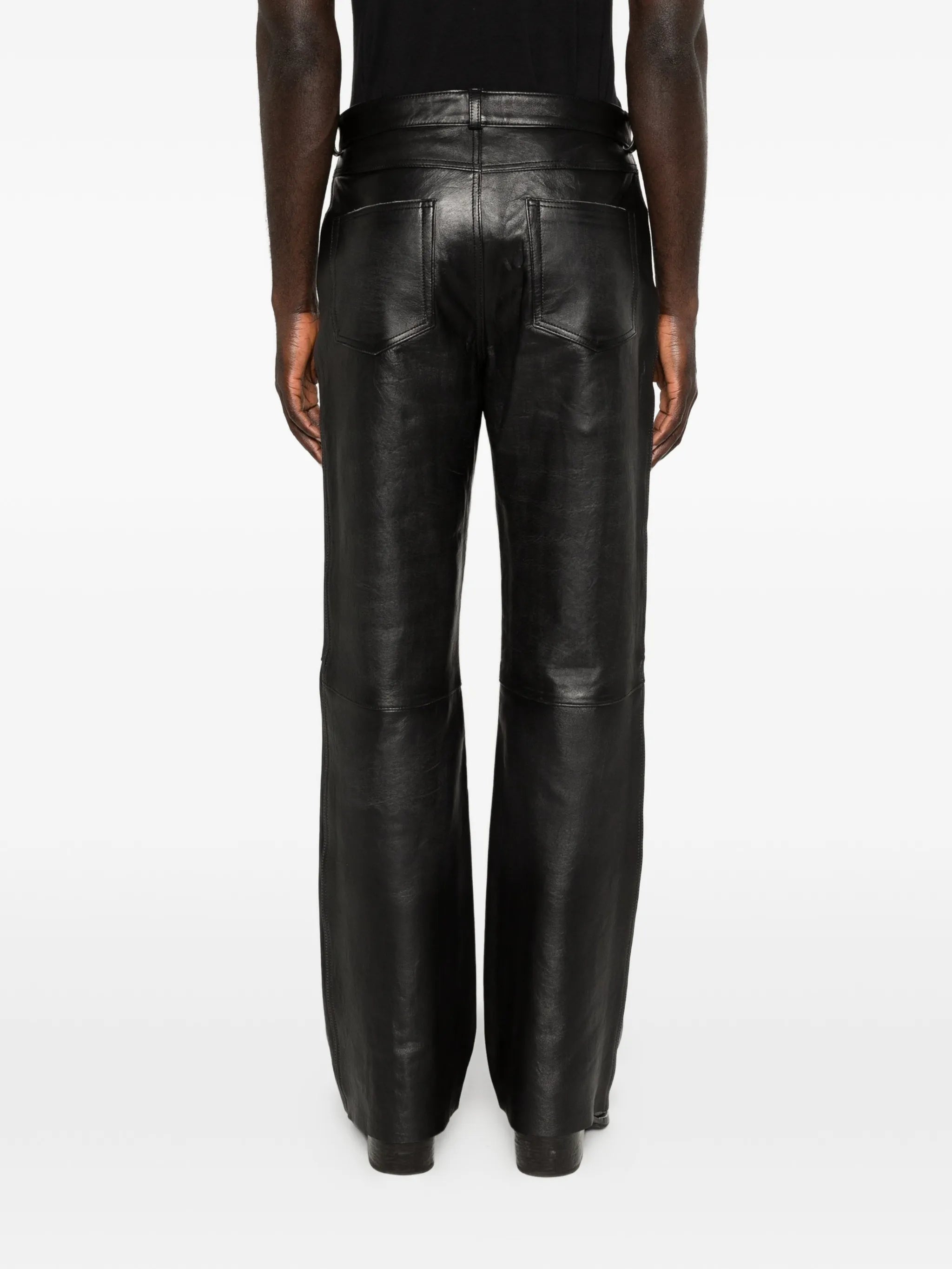 Carlson Cut leather trousers