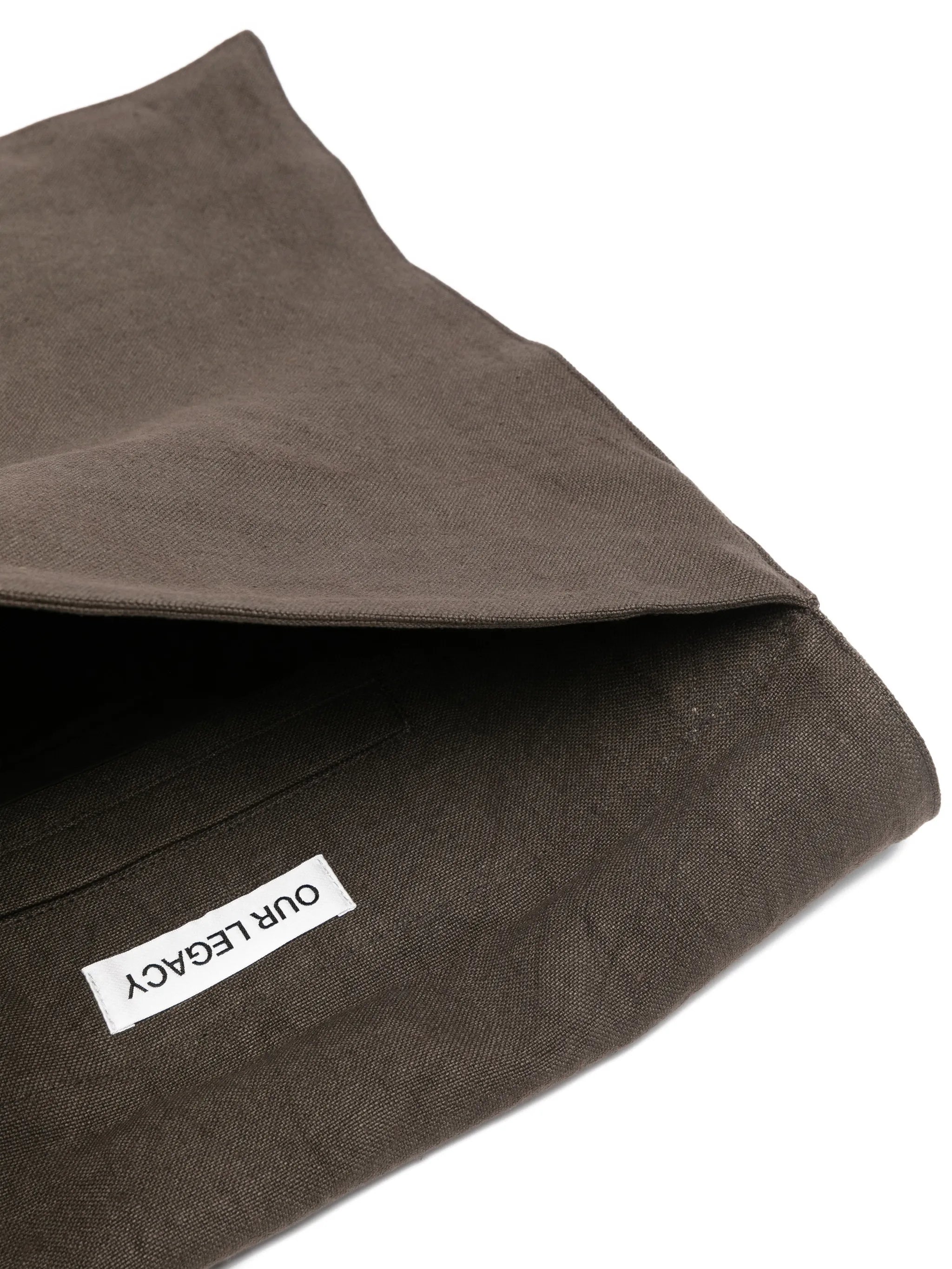 Grande Slack linen shoulder bag