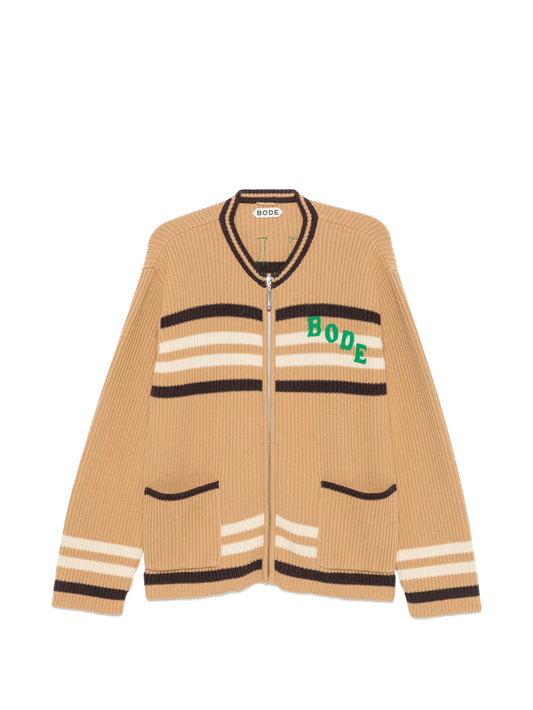 Timber stripe cardigan