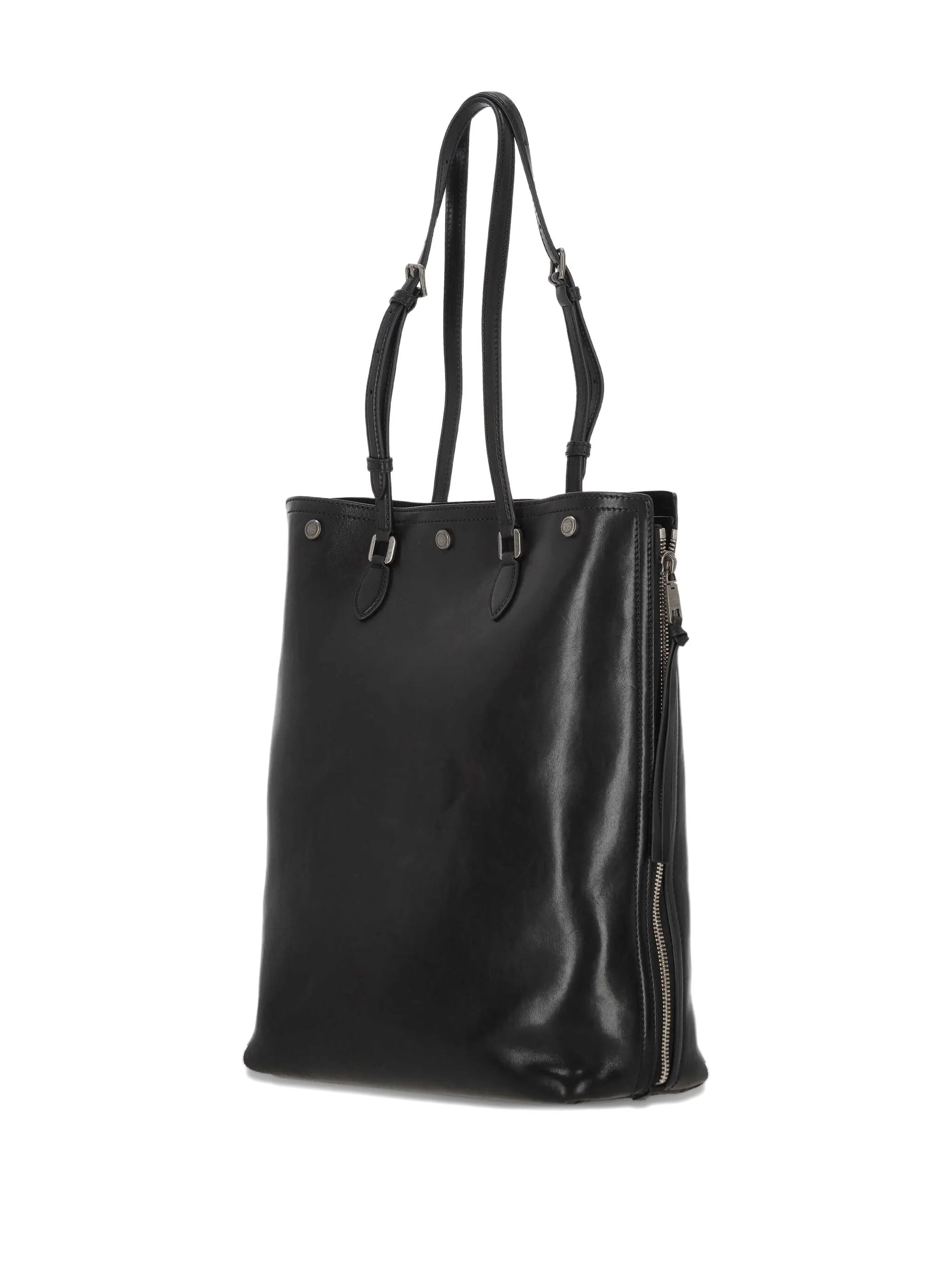 leather tote bag