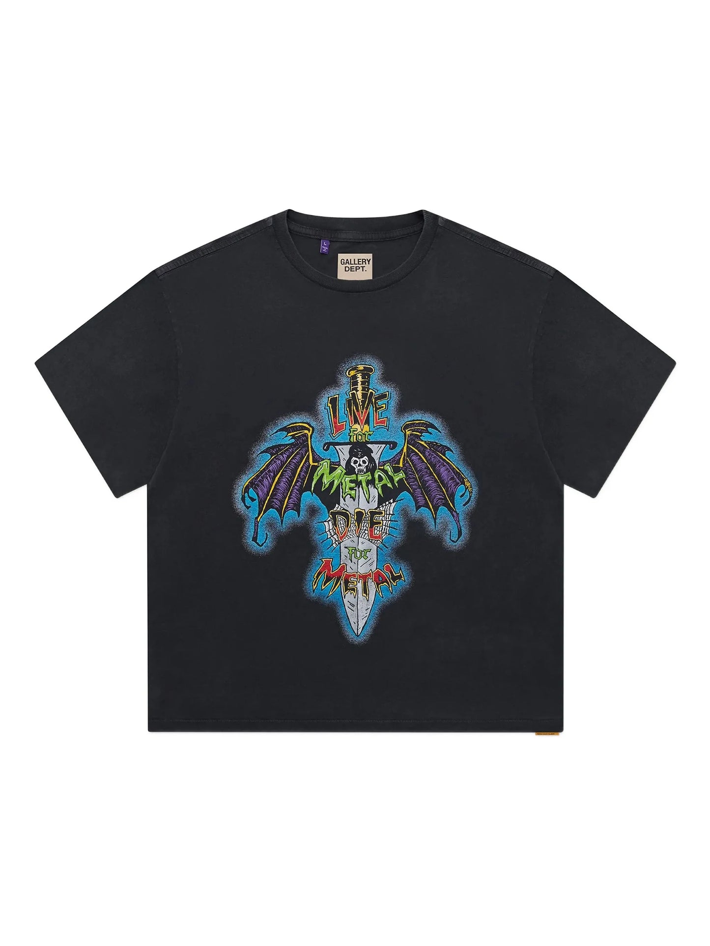 Live For Metal cotton T-shirt