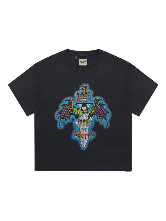 Live For Metal cotton T-shirt